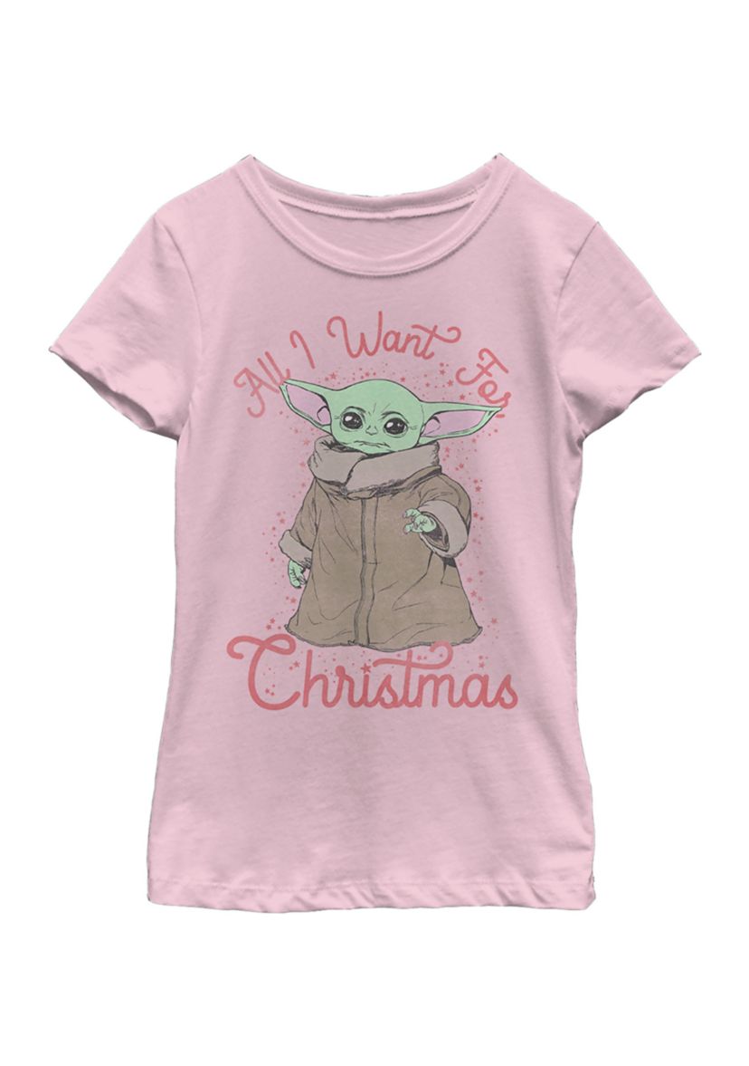 Girls 4-6x Santa Baby Top