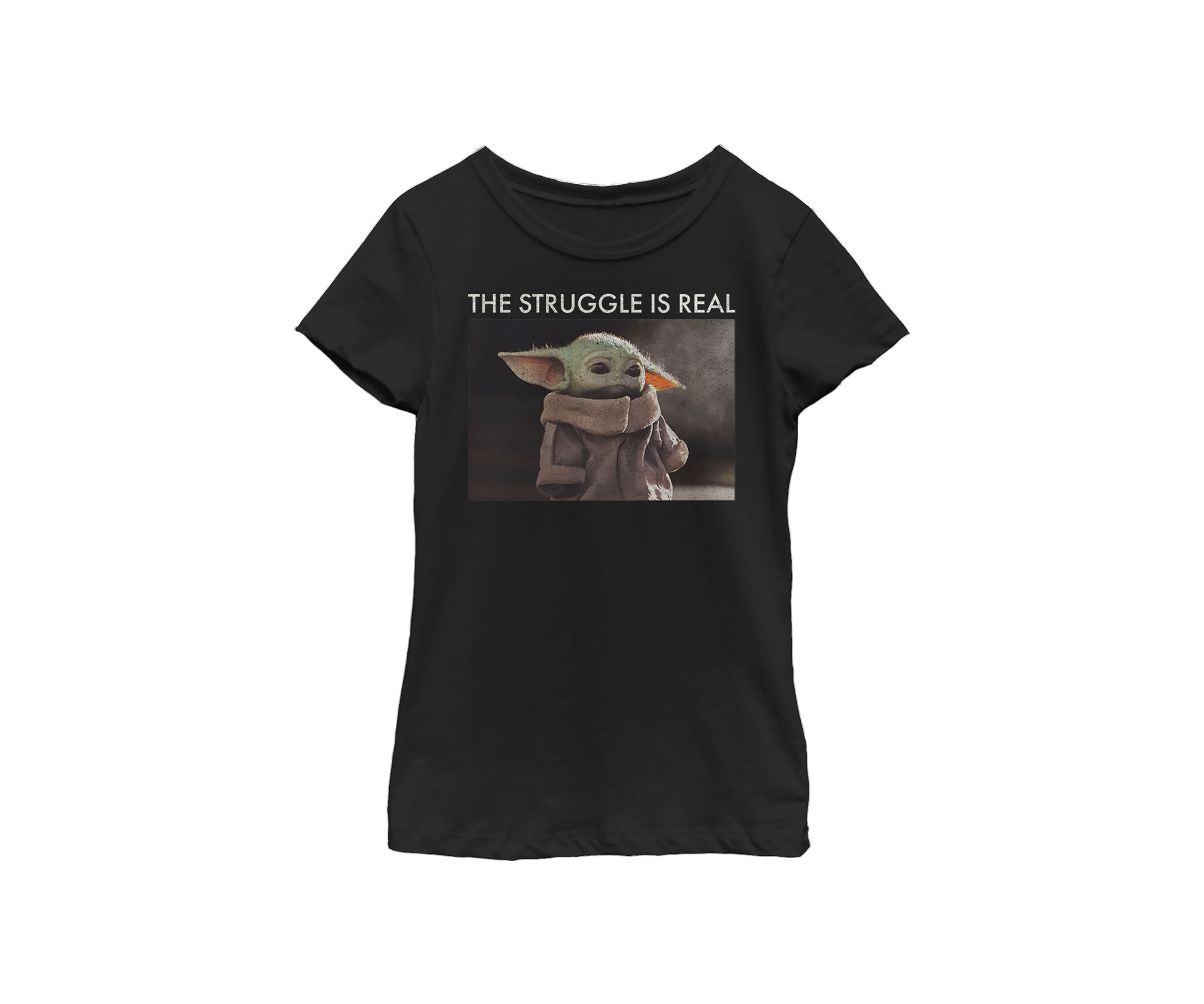 Girls 4-6x Baby Yoda Meme Top