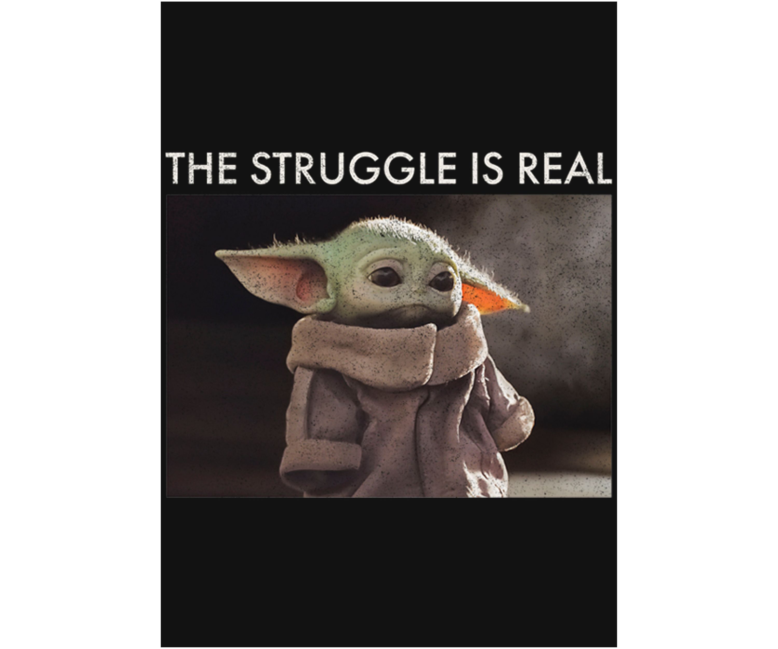 Girls 4-6x Baby Yoda Meme Top