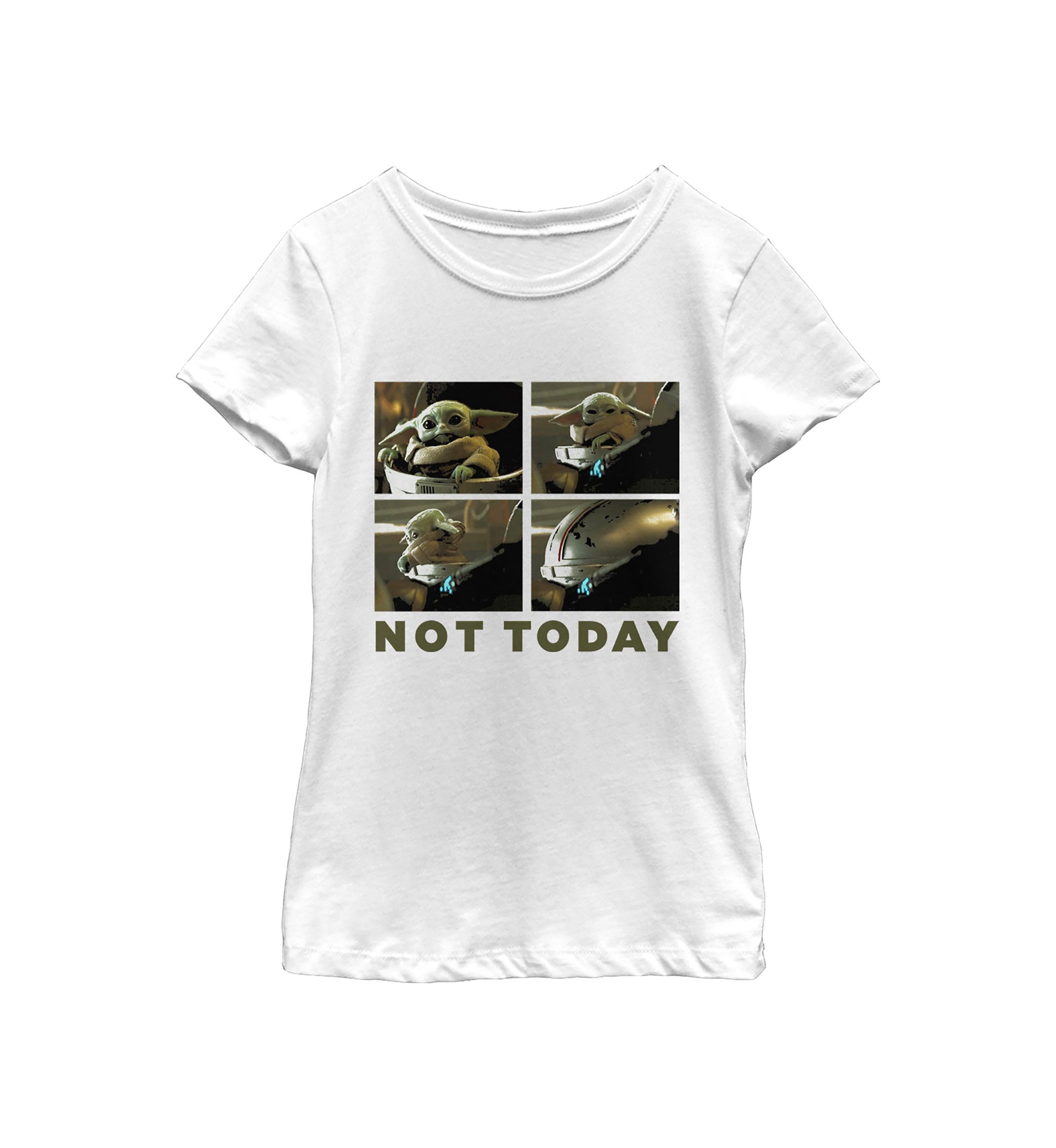 Girls 4-6x Not Today Top