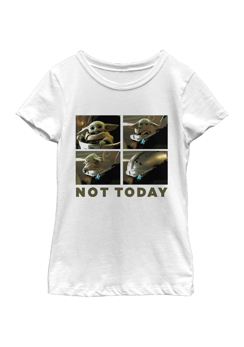 Girls 4-6x Not Today Top