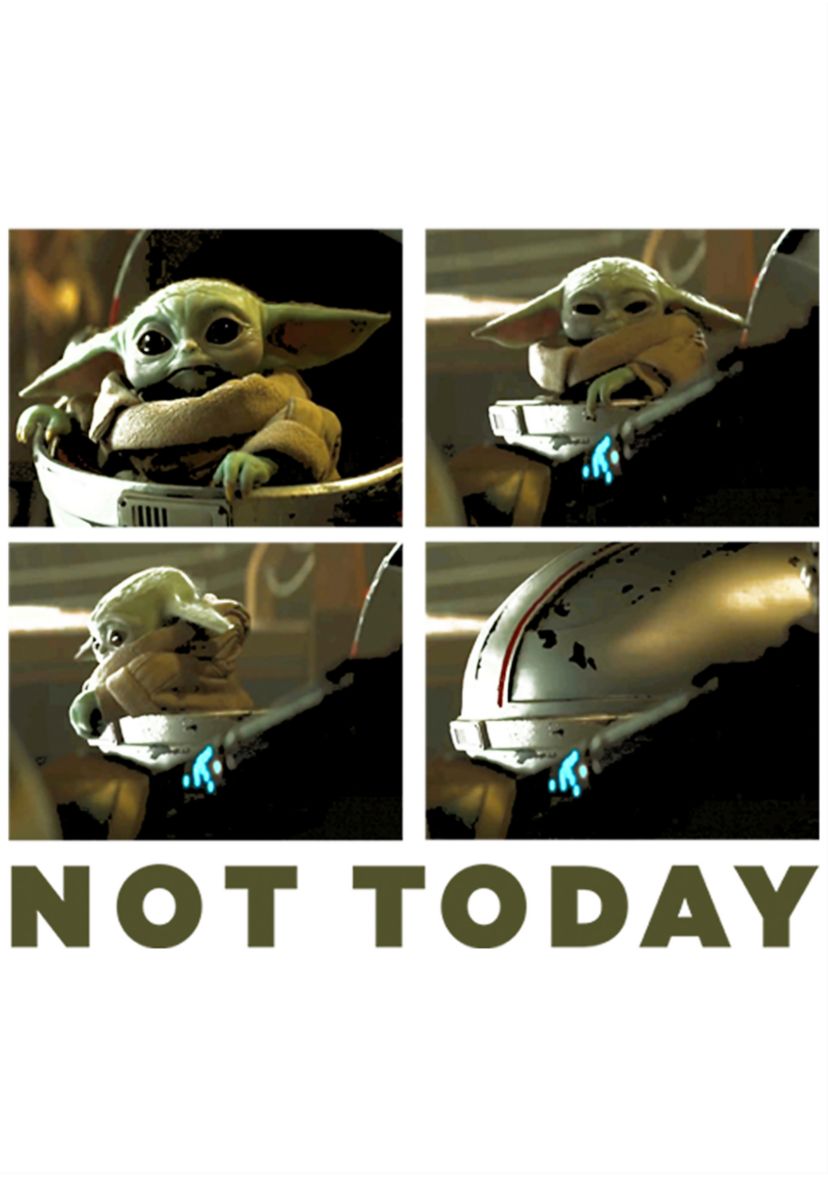 Girls 4-6x Not Today Top