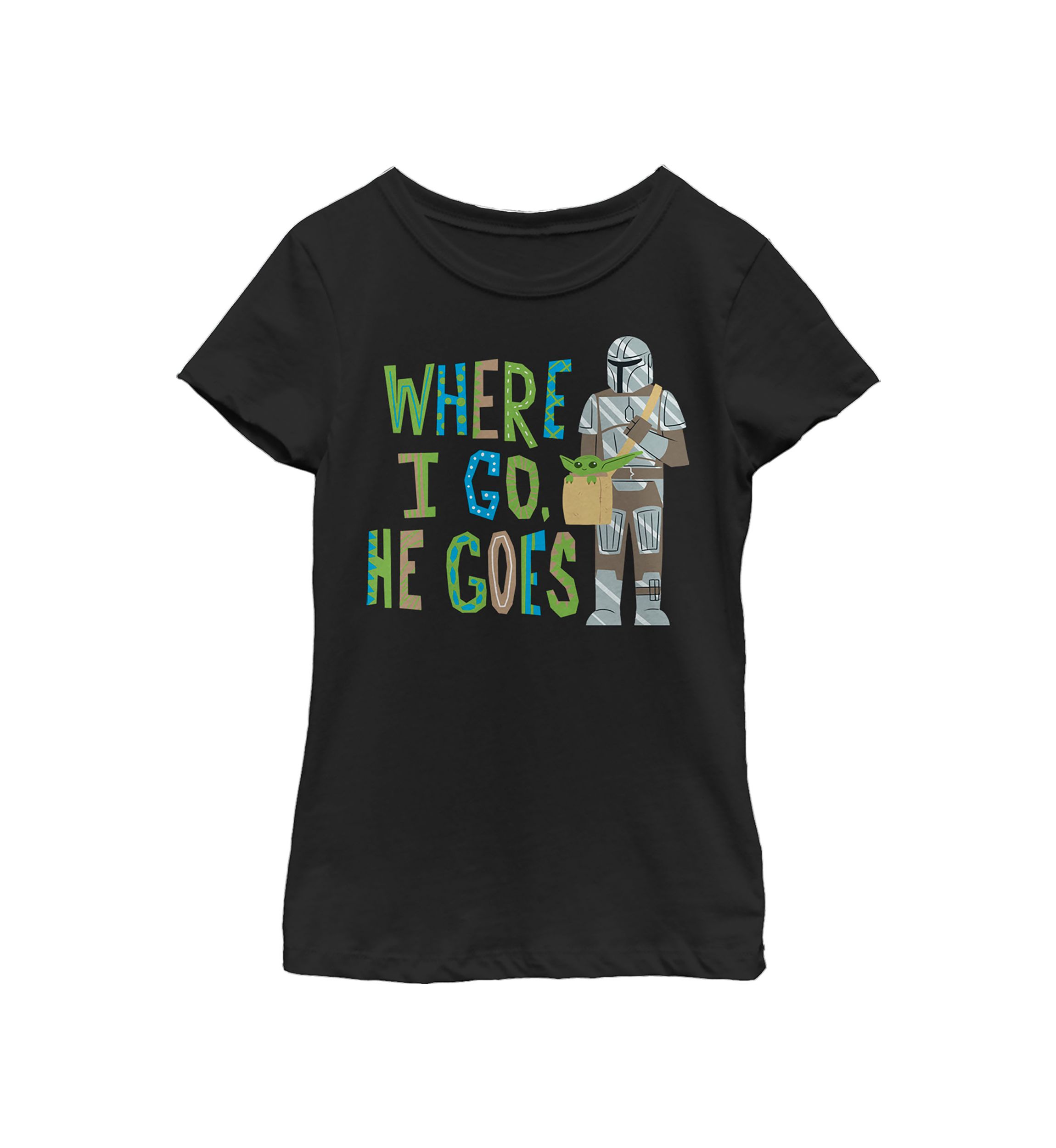 Girls 4-6x Where I Go He Goes Top