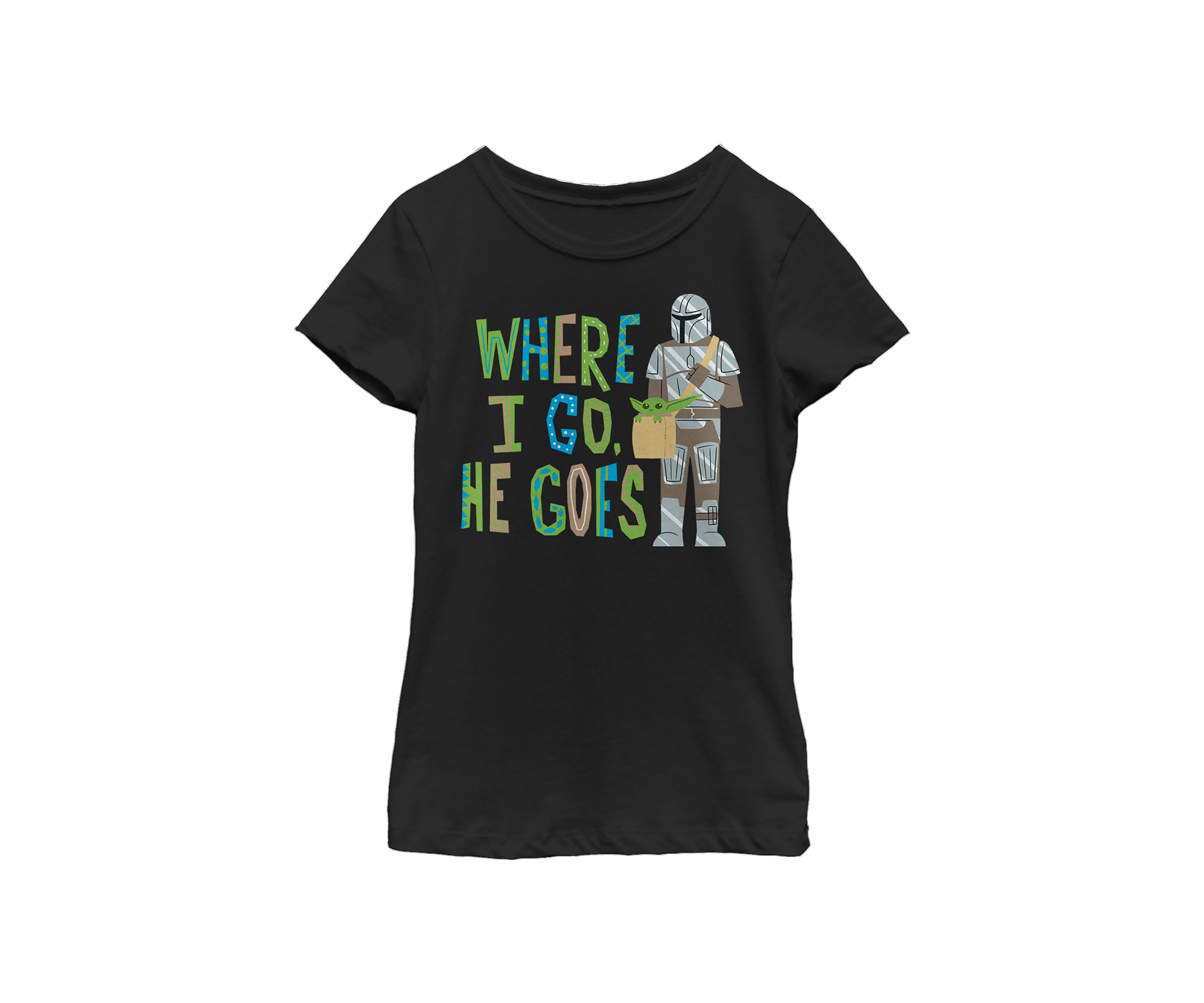 Girls 4-6x Where I Go He Goes Top
