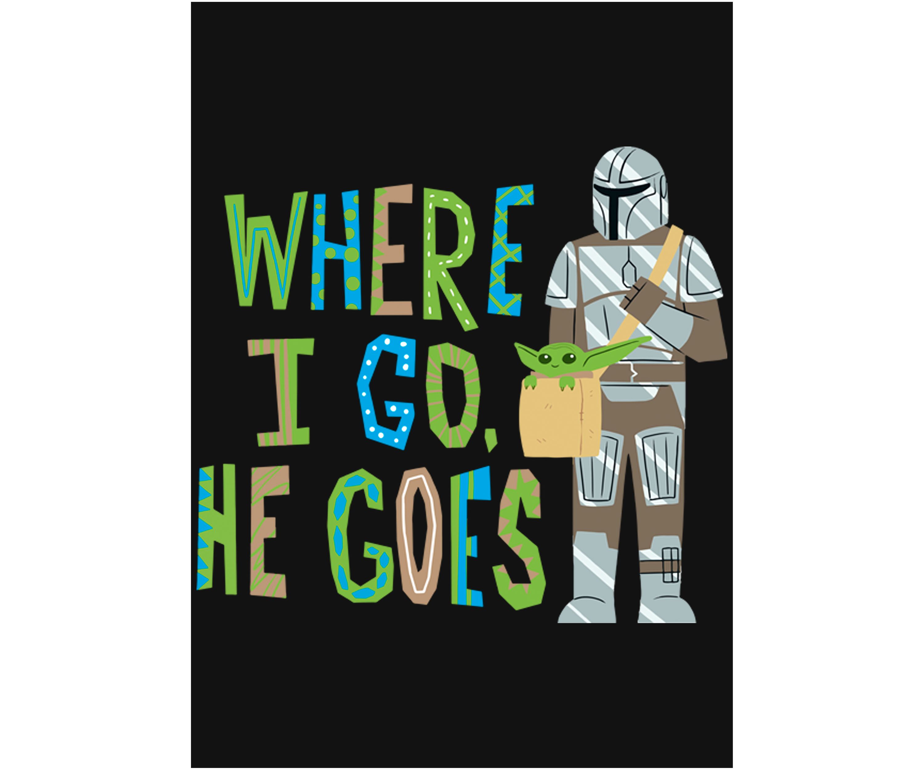 Girls 4-6x Where I Go He Goes Top
