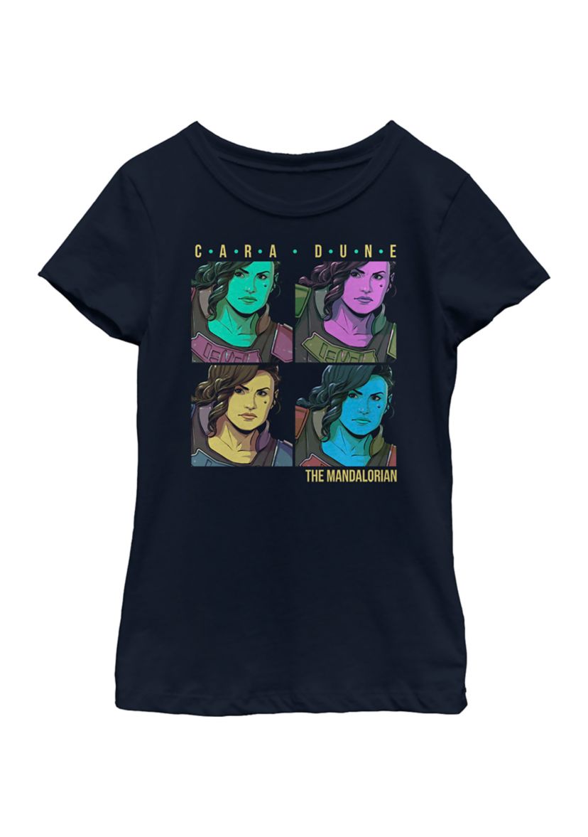 Girls 4-6x Cara Dune Box Up  Graphic Top