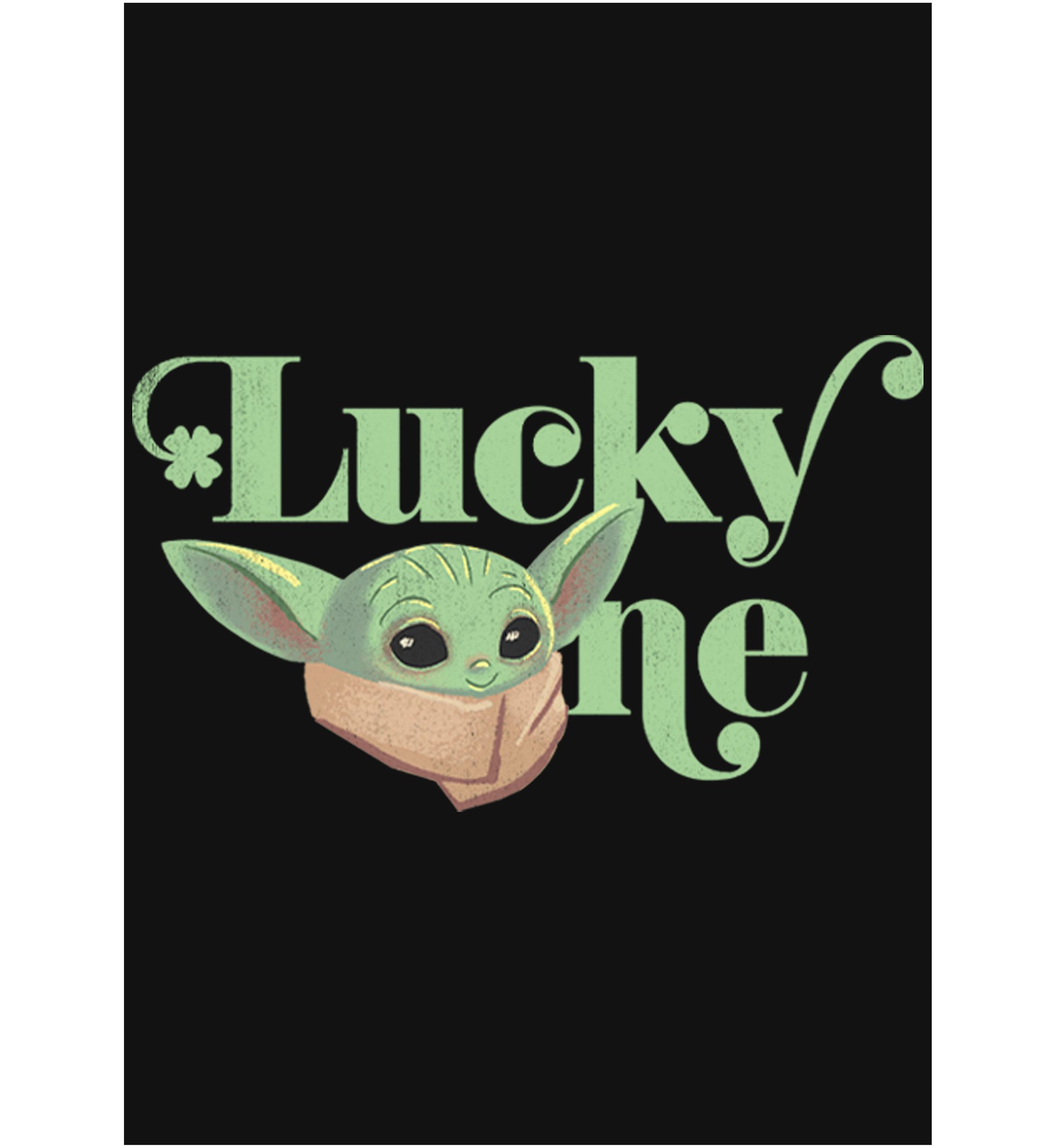 Girls 46x Star Wars The Mandalorian LUCKY ONE Graphic Top