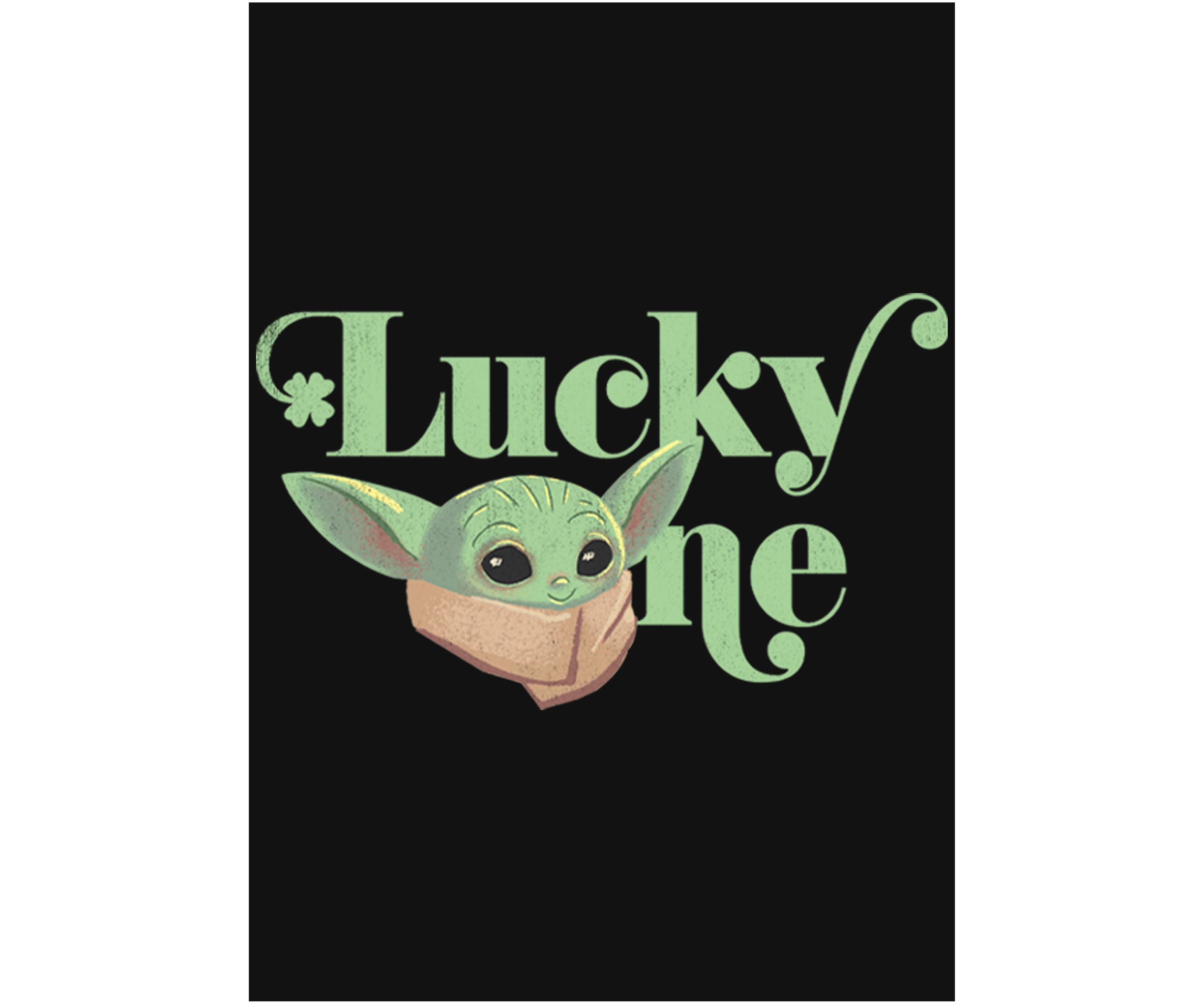 Girls 46x Star Wars The Mandalorian LUCKY ONE Graphic Top