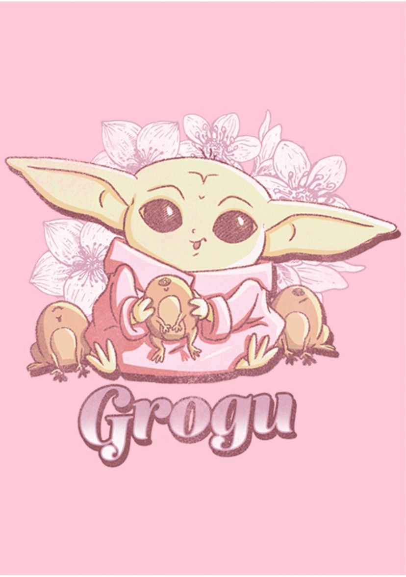 Girls 4-6x Grogu Cute Top