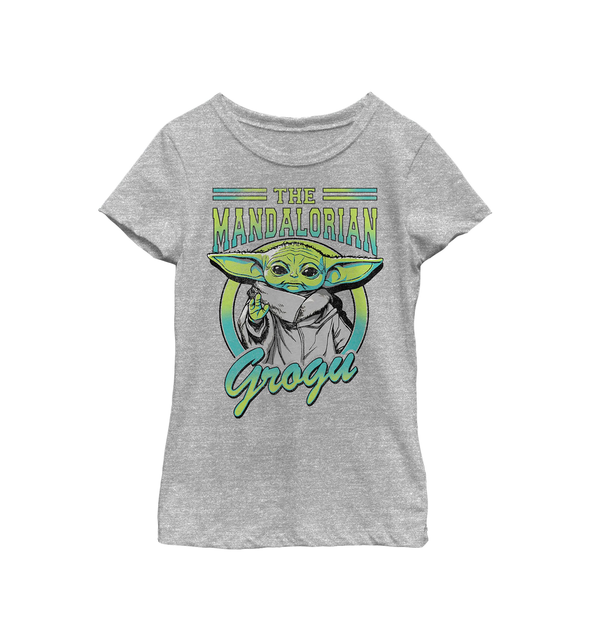 Girls 4-6x Grogu Collegiate Top