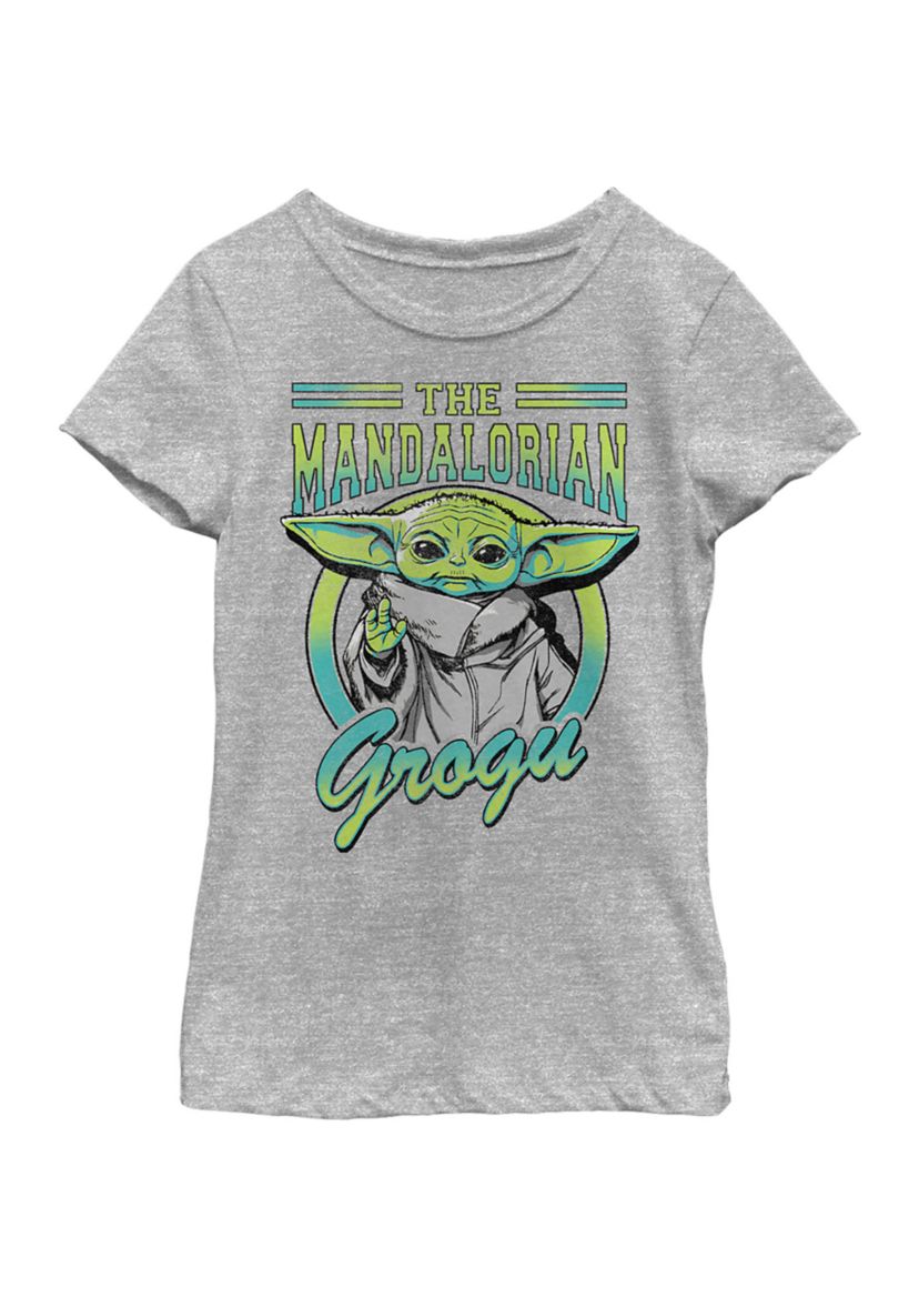 Girls 4-6x Grogu Collegiate Top