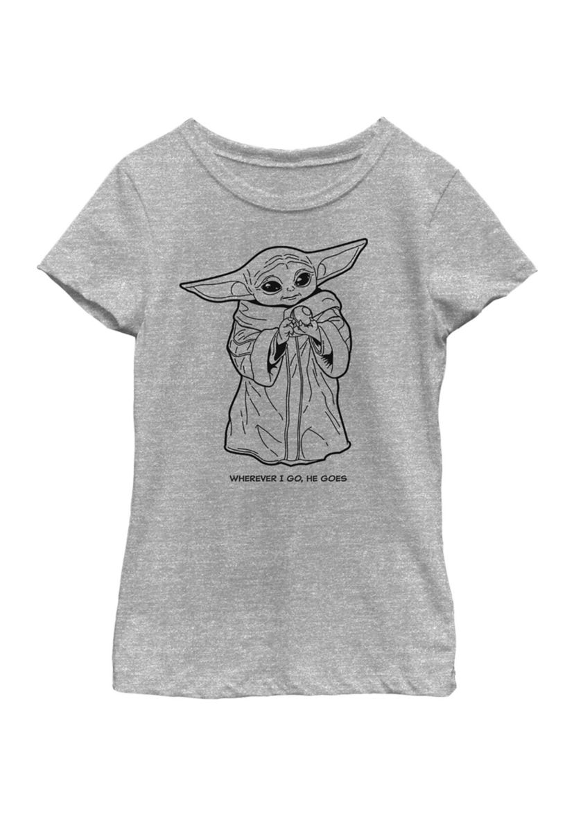Girls 4-6x Wherever I Go Graphic T-Shirt
