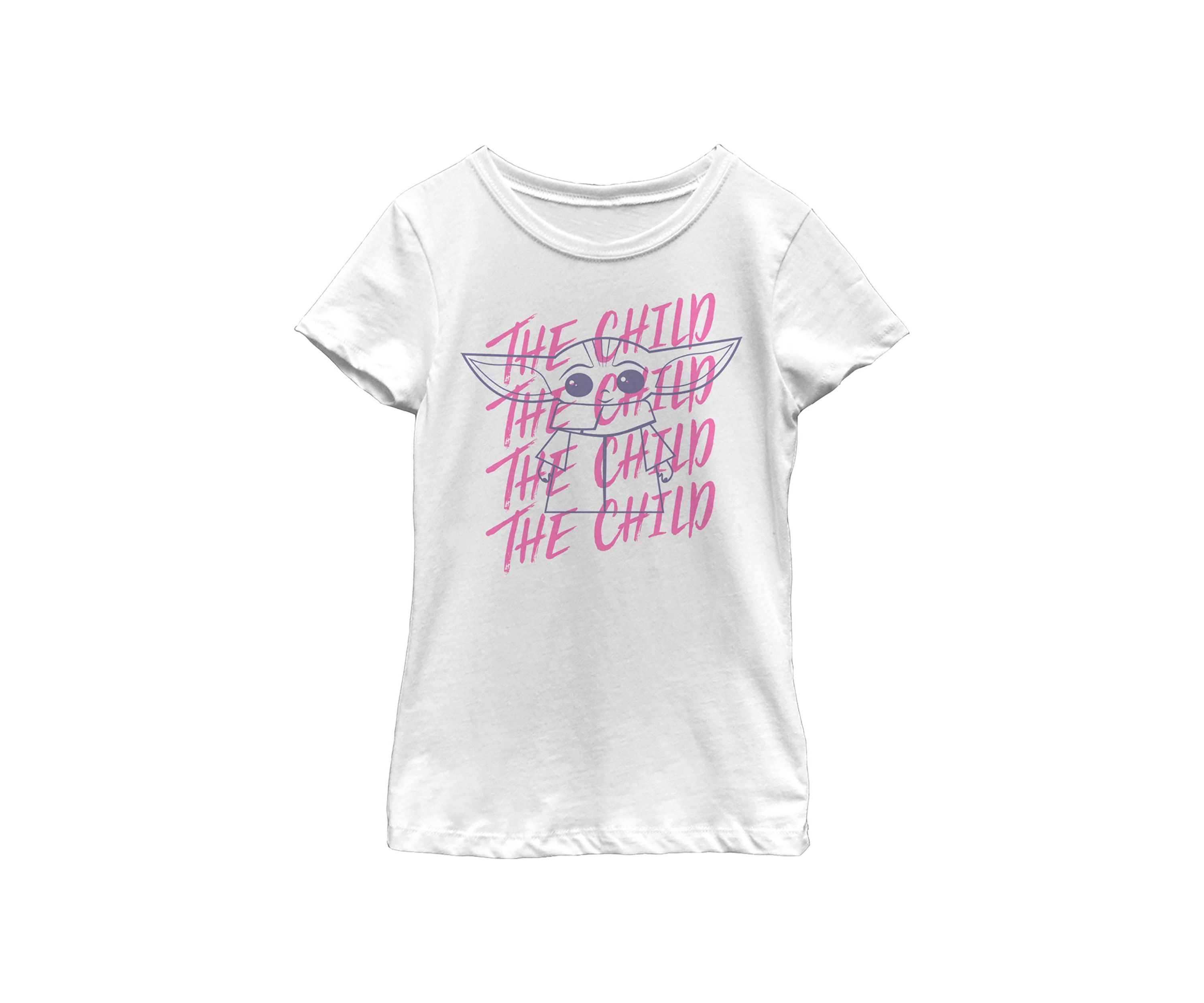 Girls 4-6x Child Overlapping Graphic T-Shirt