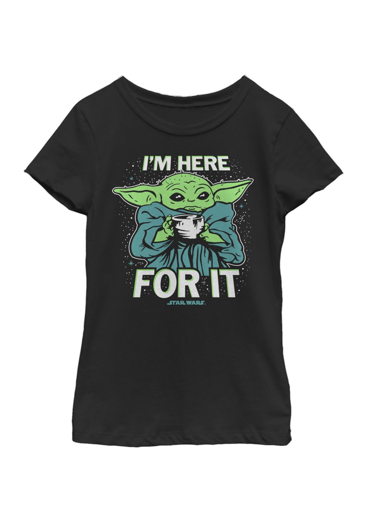 Girls 4-6x Here For It Graphic T-Shirt