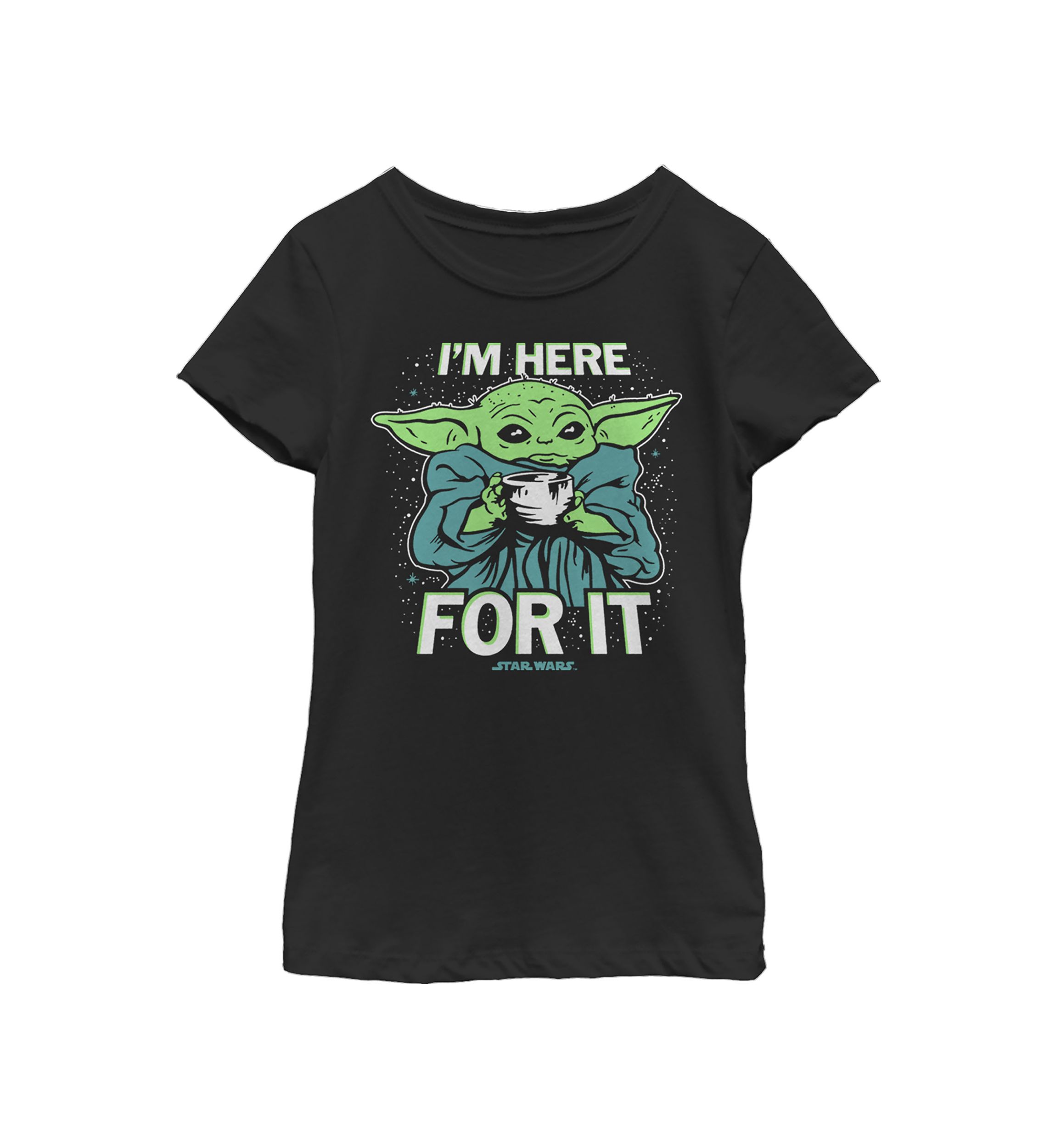 Girls 4-6x Here For It Graphic T-Shirt