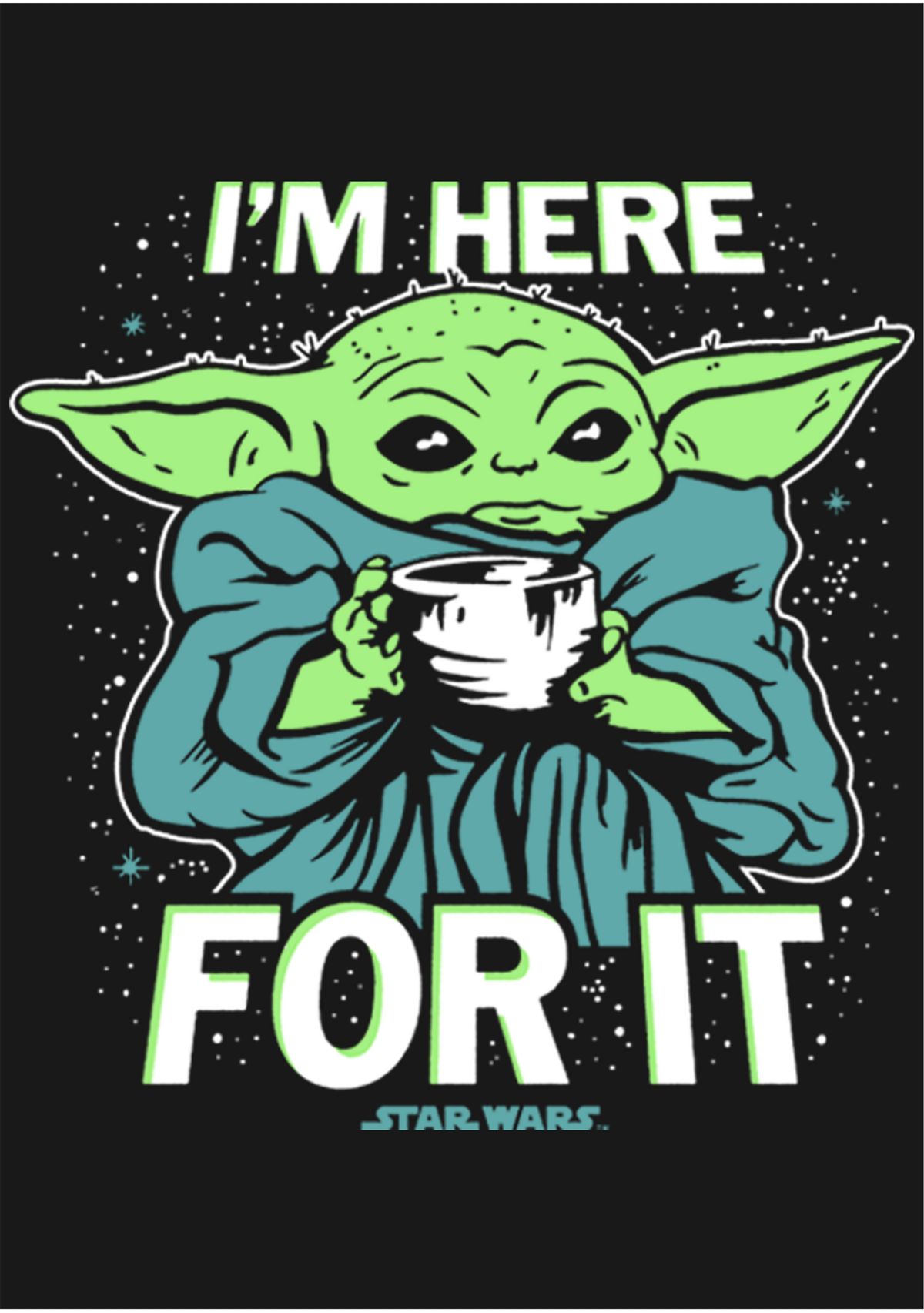 Girls 4-6x Here For It Graphic T-Shirt