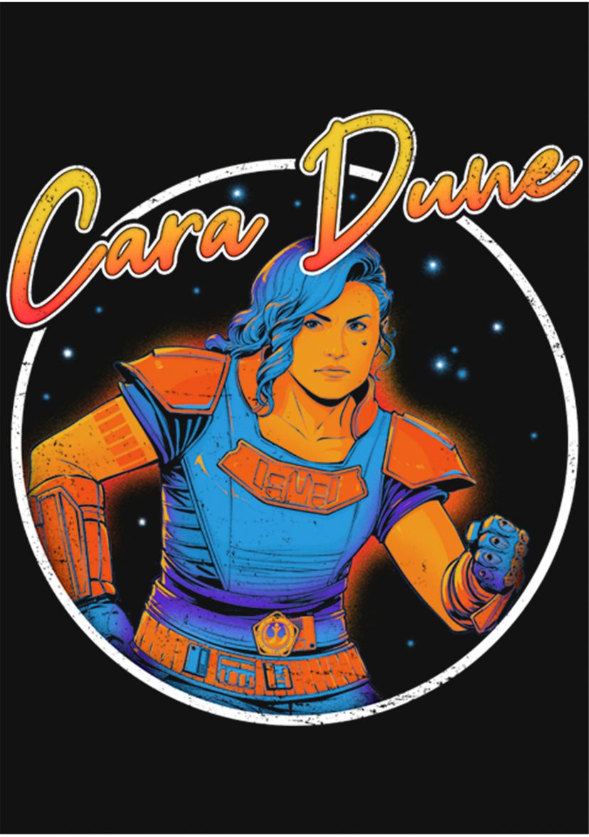 Girls 4-6x Cara Dune 80s Hero Graphic Top