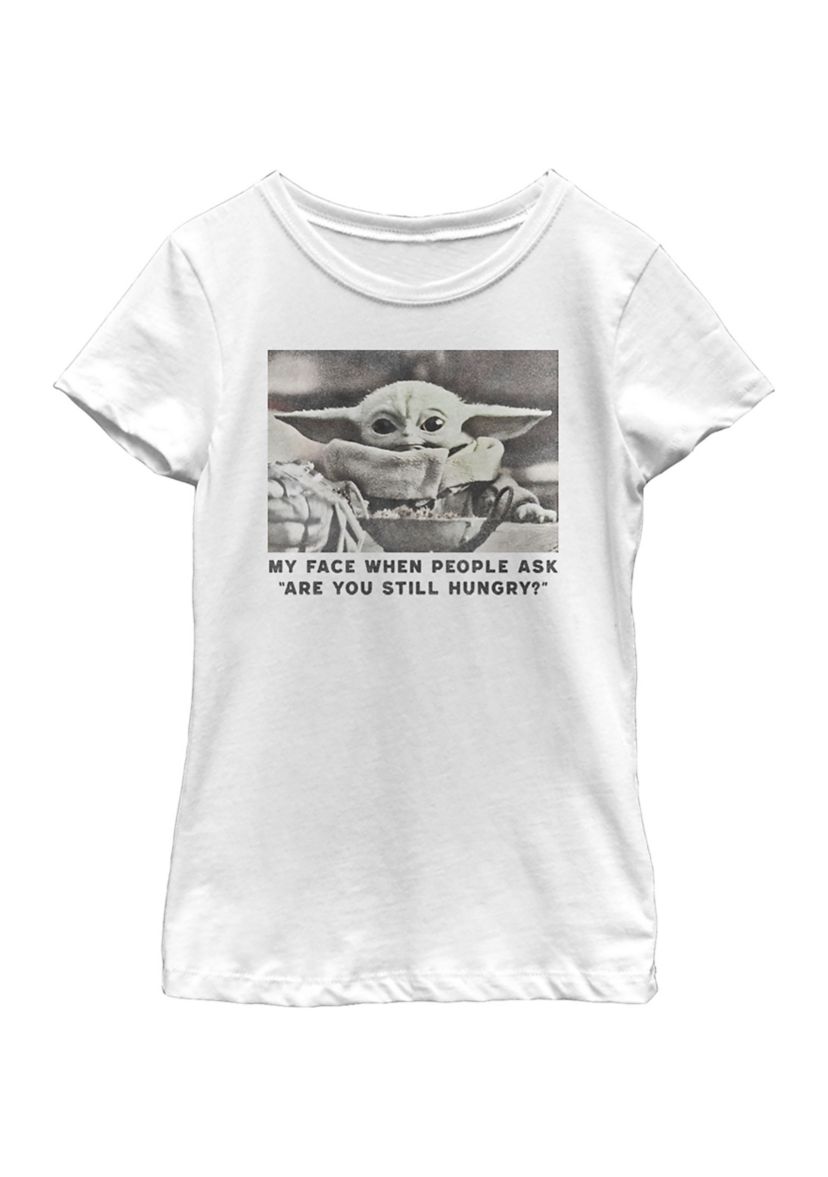 Girls 4-6x Still Hungry Graphic Top