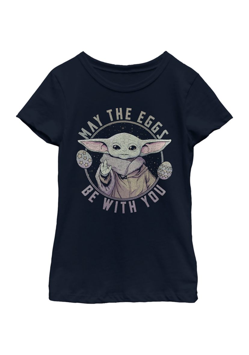 Girls 4-6x May the Eggs Graphic T-Shirt