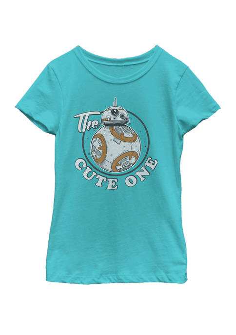 Girls 7-16 BB-8 The Cute One Z1 Short Sleeve Graphic T-Shirt