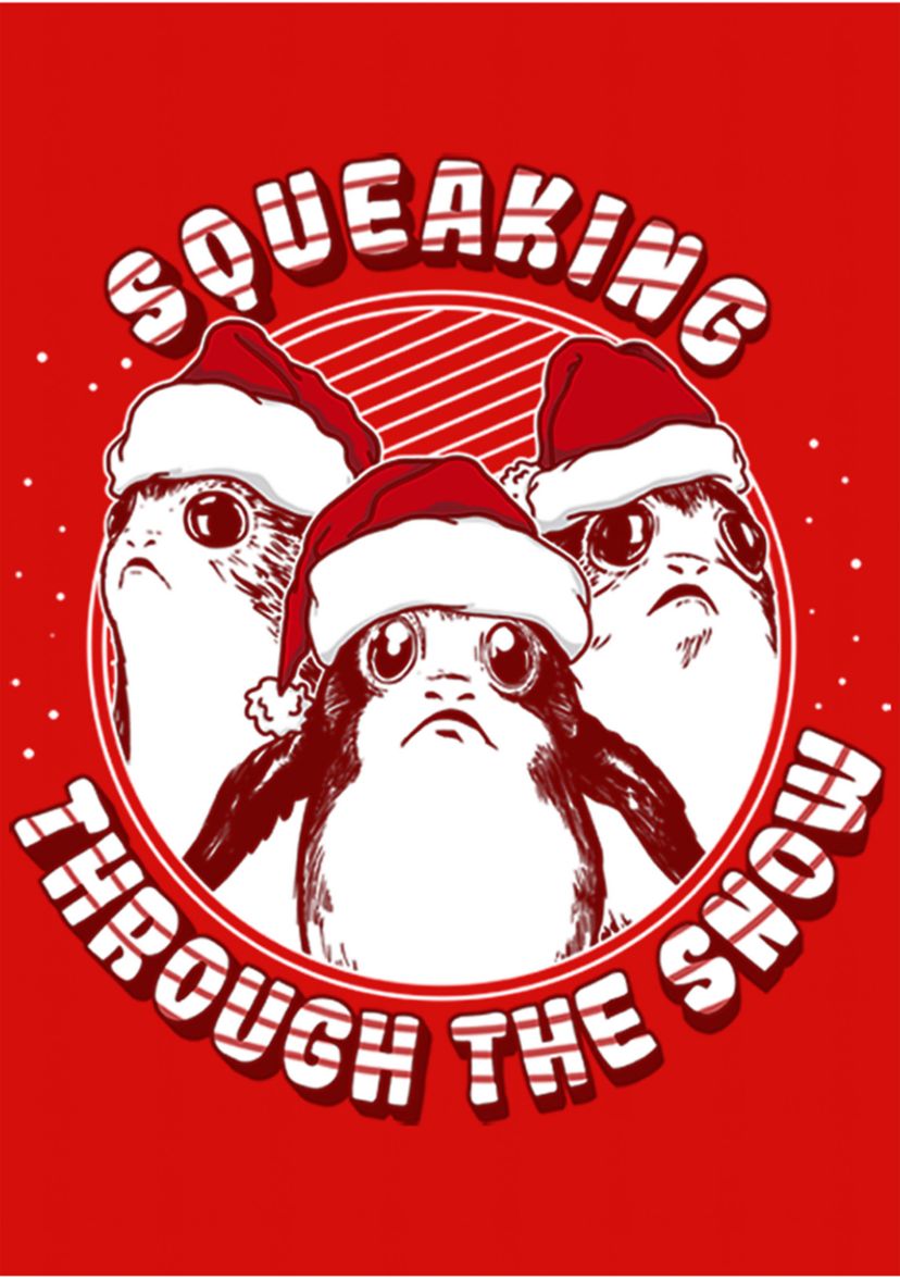  Girls 4-6x Squeaking Through the Snow T-Shirt 