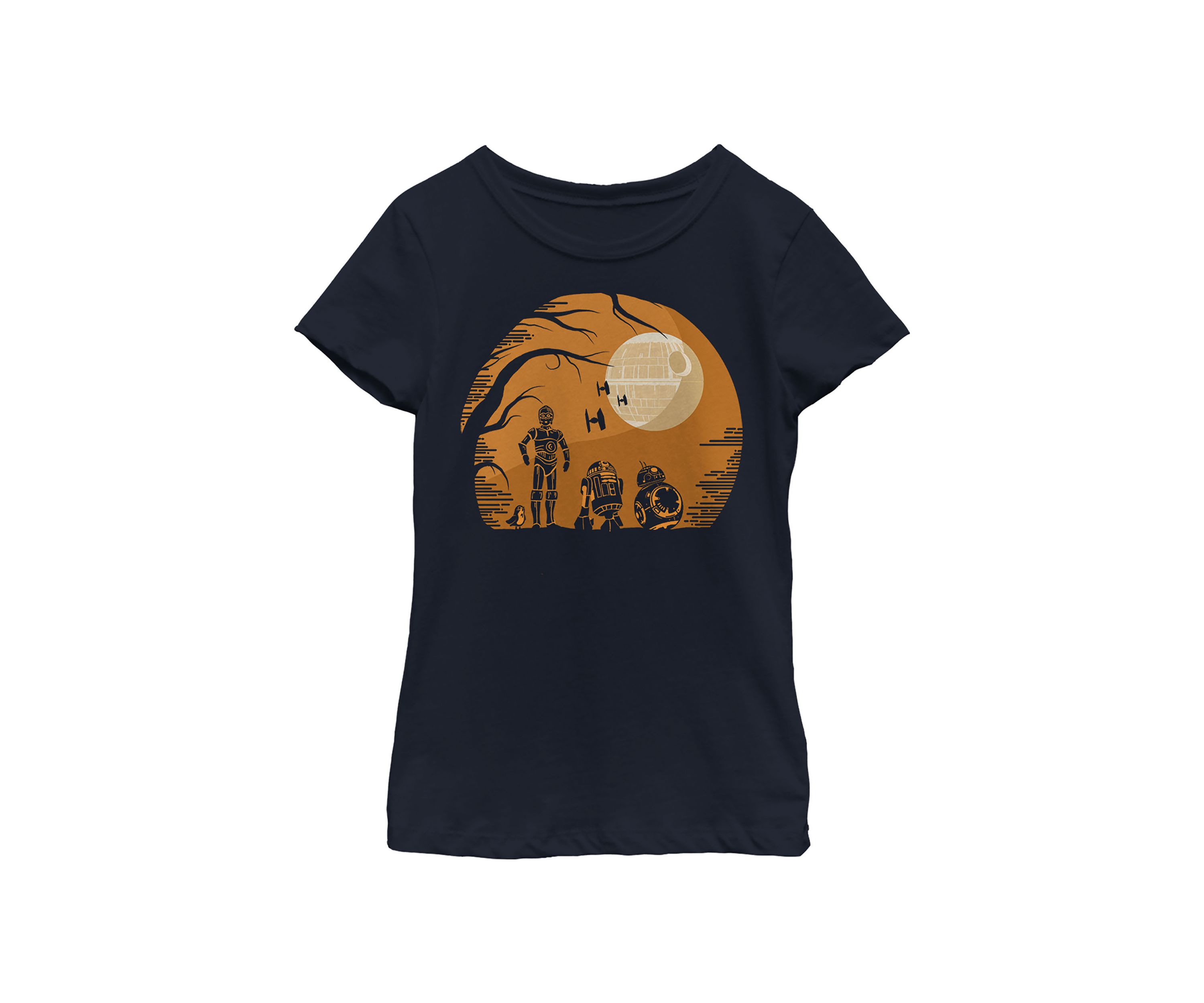  Girls 4-6x Droids Haunt T-Shirt 