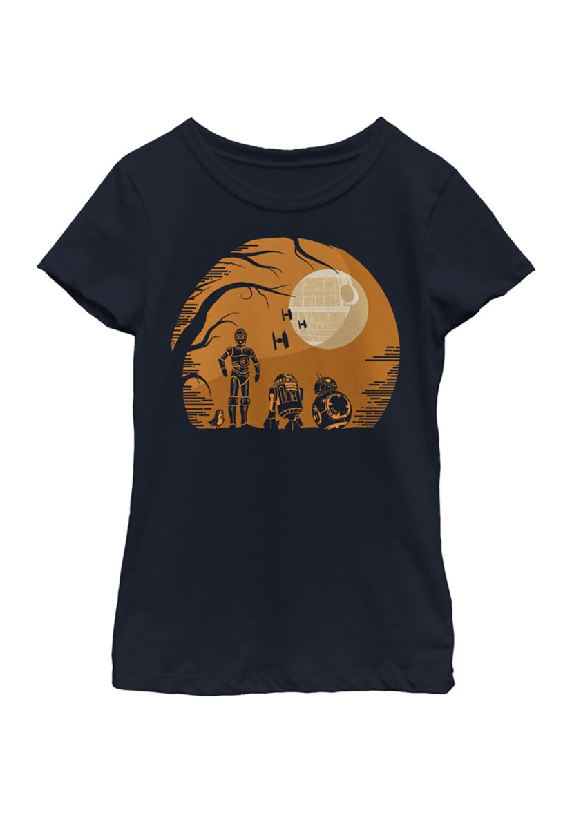  Girls 4-6x Droids Haunt T-Shirt 