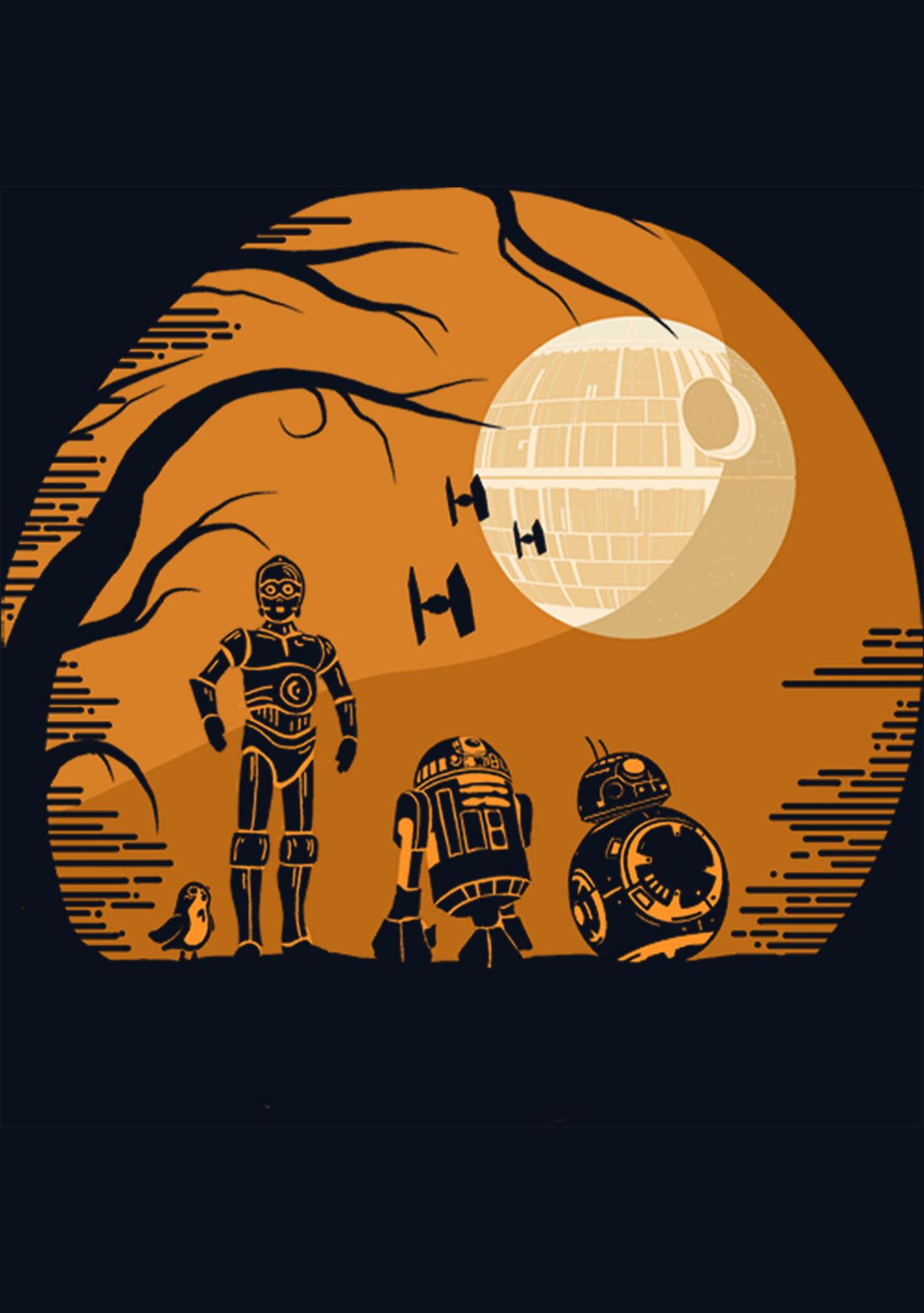  Girls 4-6x Droids Haunt T-Shirt 