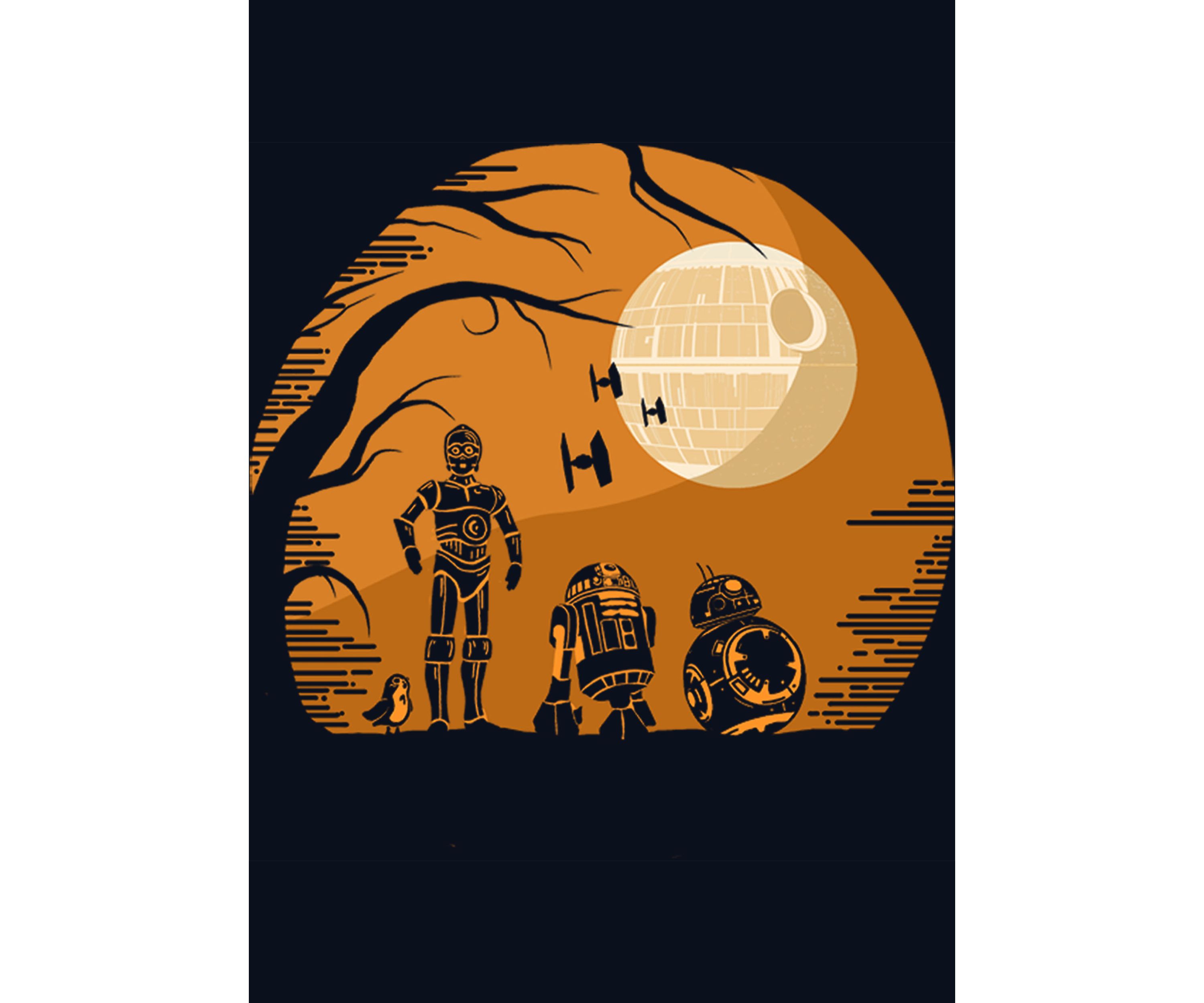  Girls 4-6x Droids Haunt T-Shirt 