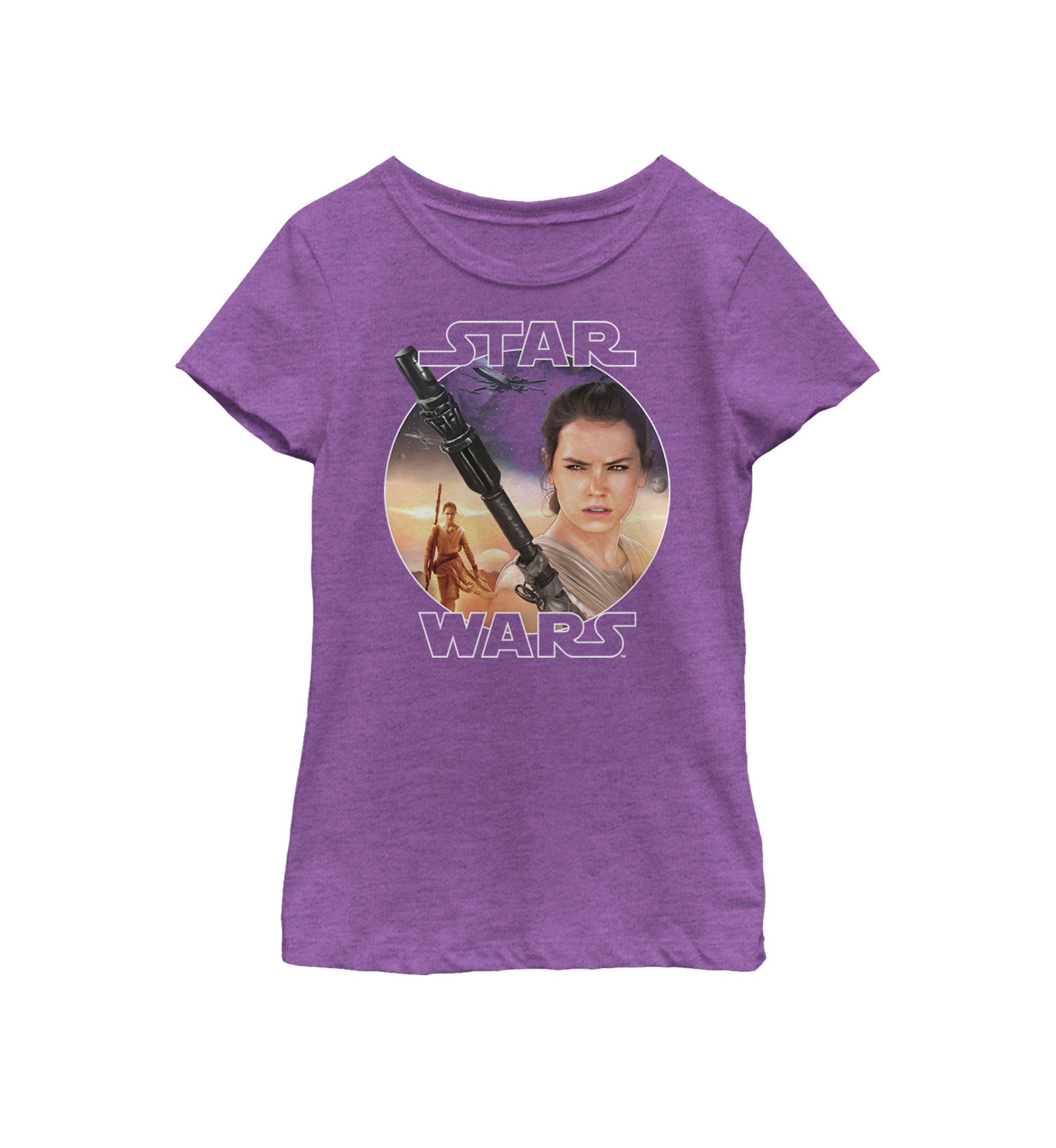 Girls 7-16 Rey Close Up Short Sleeve Graphic T-Shirt