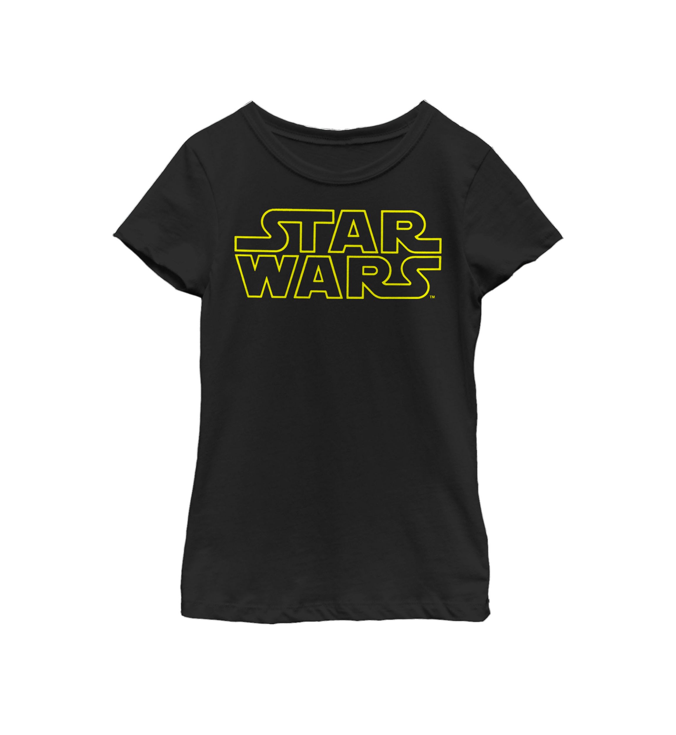 Girls 7-16 Neon Title Logo Short Sleeve Graphic T-Shirt 