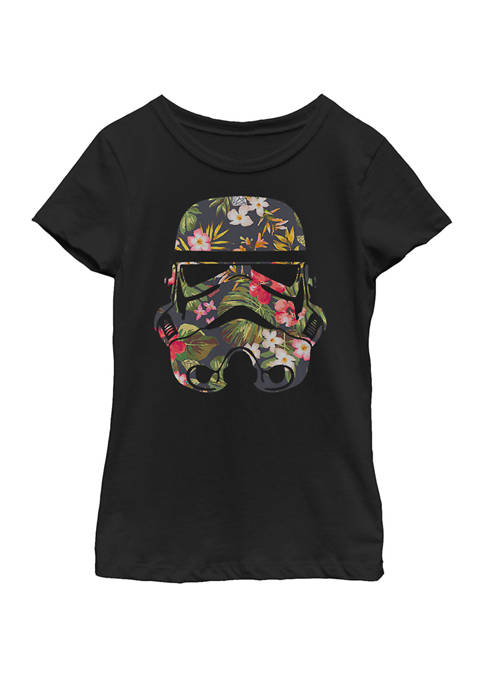Star Wars® Girls 7-16 Tropical Stormtrooper Floral Print