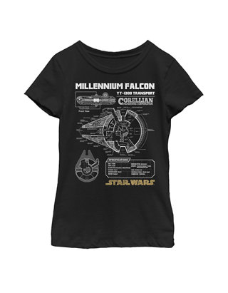 Star Wars Millennium Falcon Mens Graphic T-shirts Various Sizes