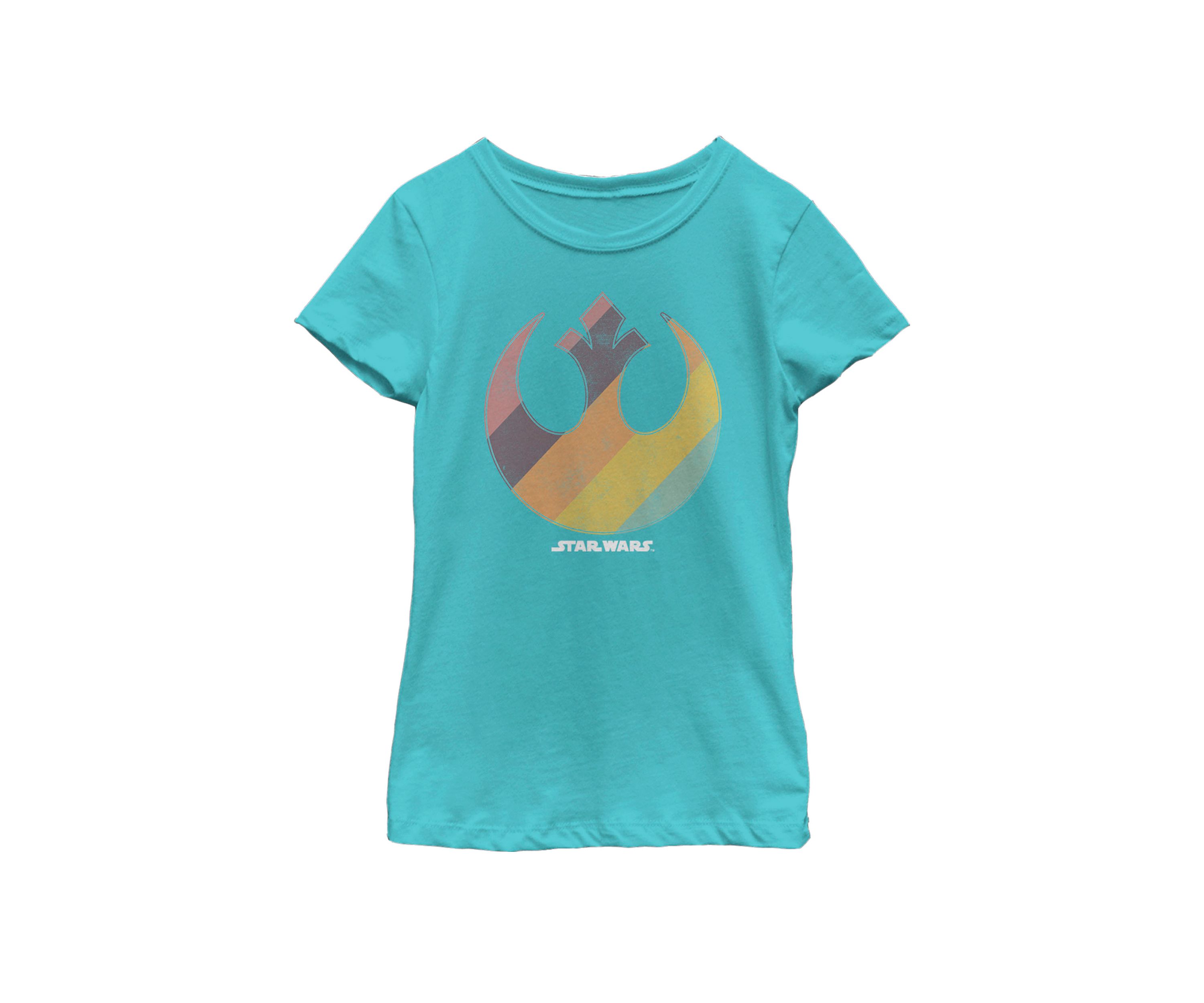 Girls 7-16 Rebel Rainbow Logo Short Sleeve Graphic T-Shirt 
