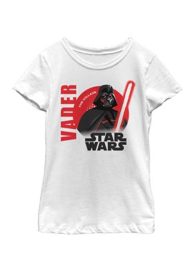 Star Wars Girls 7-16 Galaxy Of Adventures Darth Vader Saber B1 Short Sleeve Graphic T-Shirt