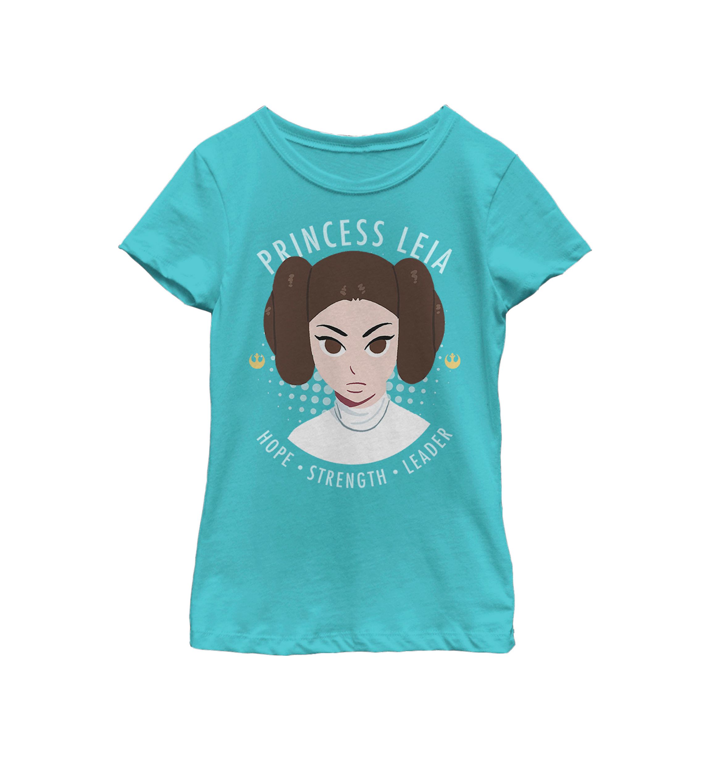 Girls 7-16 Galaxy Of Adventures Princess Leia G1P Short Sleeve Graphic T-Shirt 