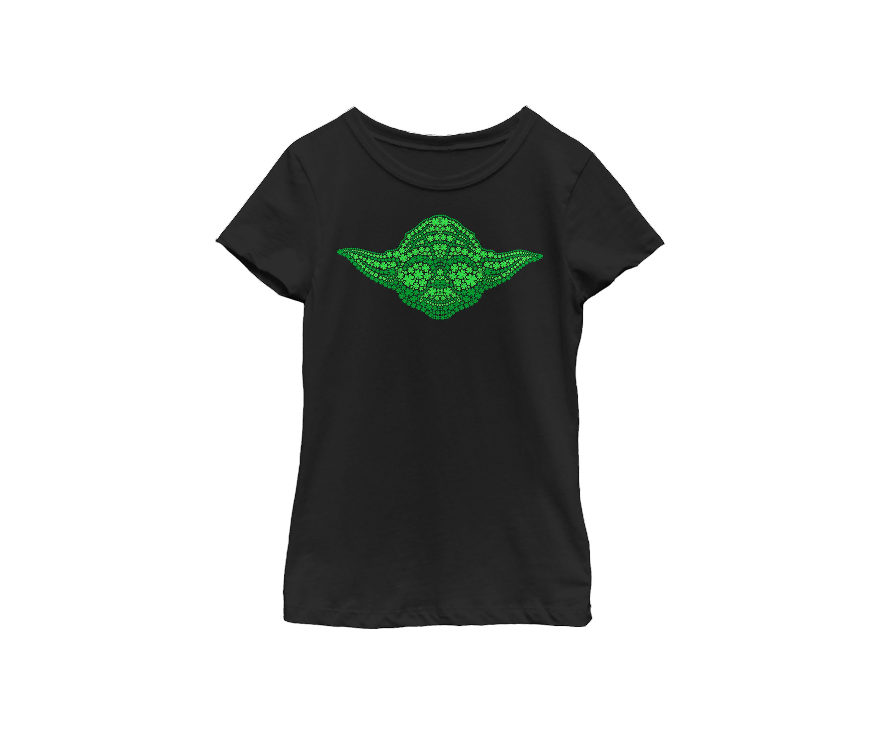 Girls 46x Star Wars Yoda Clovers Graphic Top