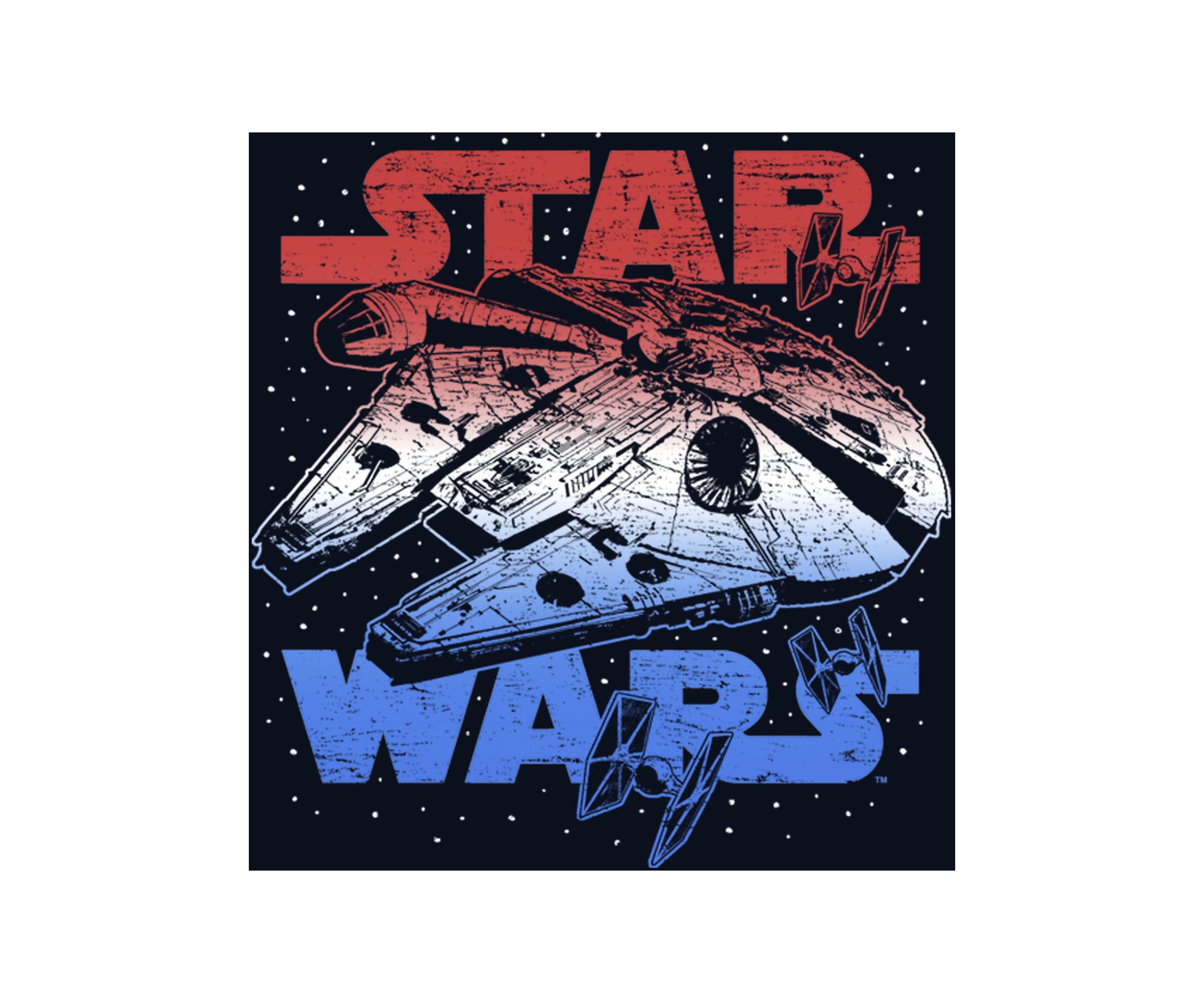 Star Spangled Falcon Graphic T-Shirt