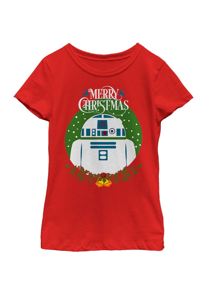 Girls 4-6x R2 Wreath T-Shirt 