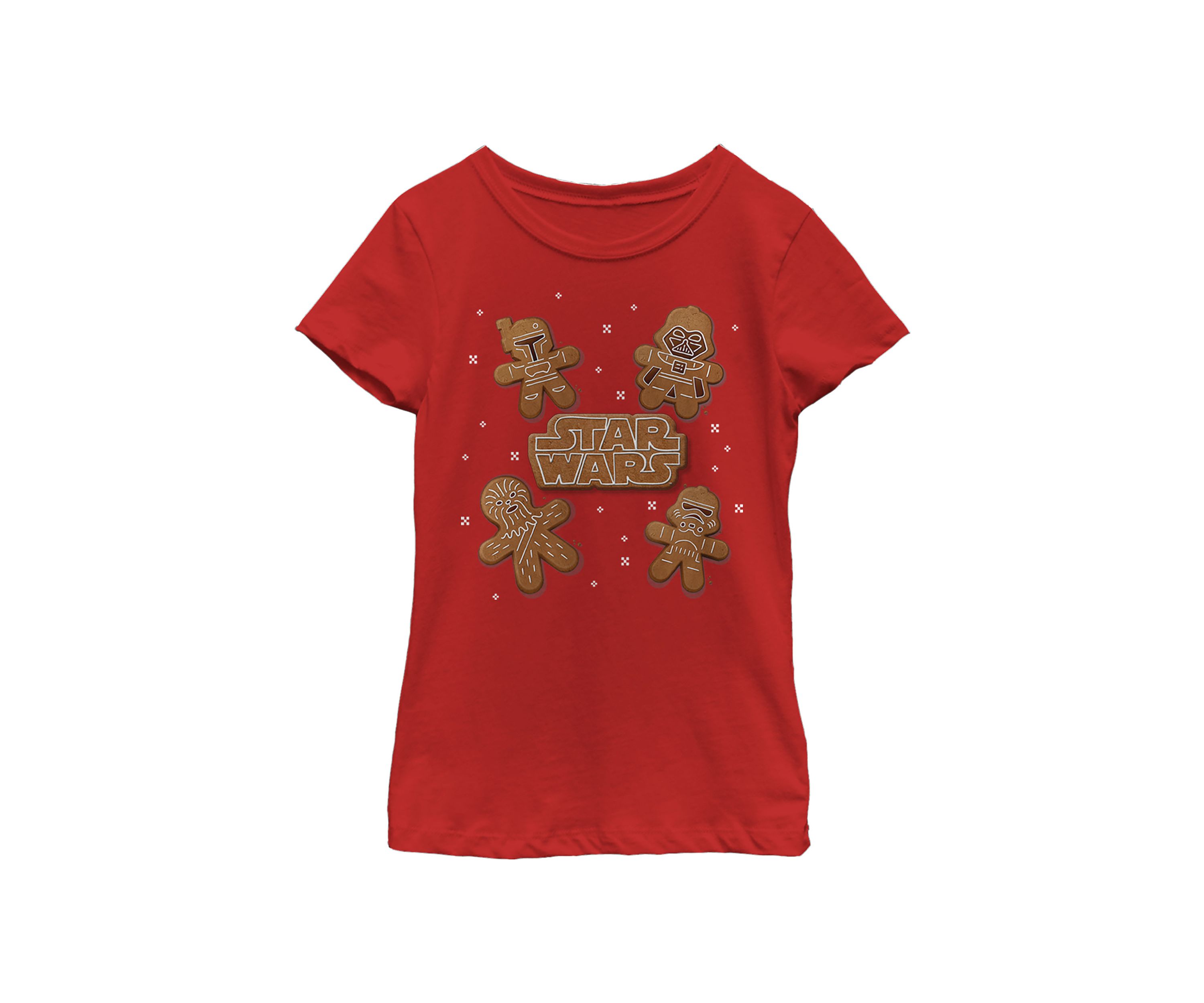 Girls 4-6x Gingerbread Crew T-Shirt 