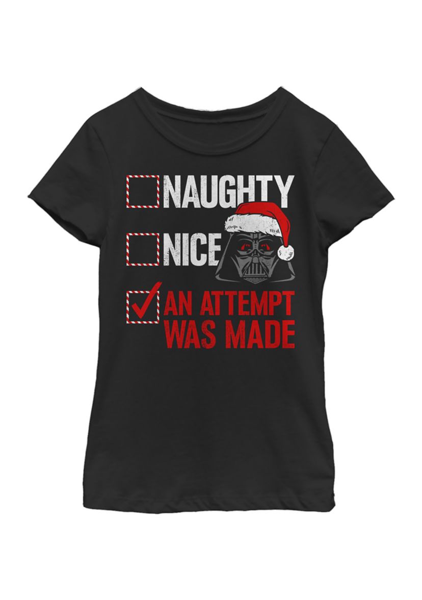 Girls 4-6x Attempt Was Made T-Shirt 