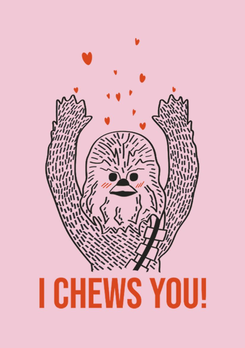 I Chews You Chewy Graphic T-Shirt