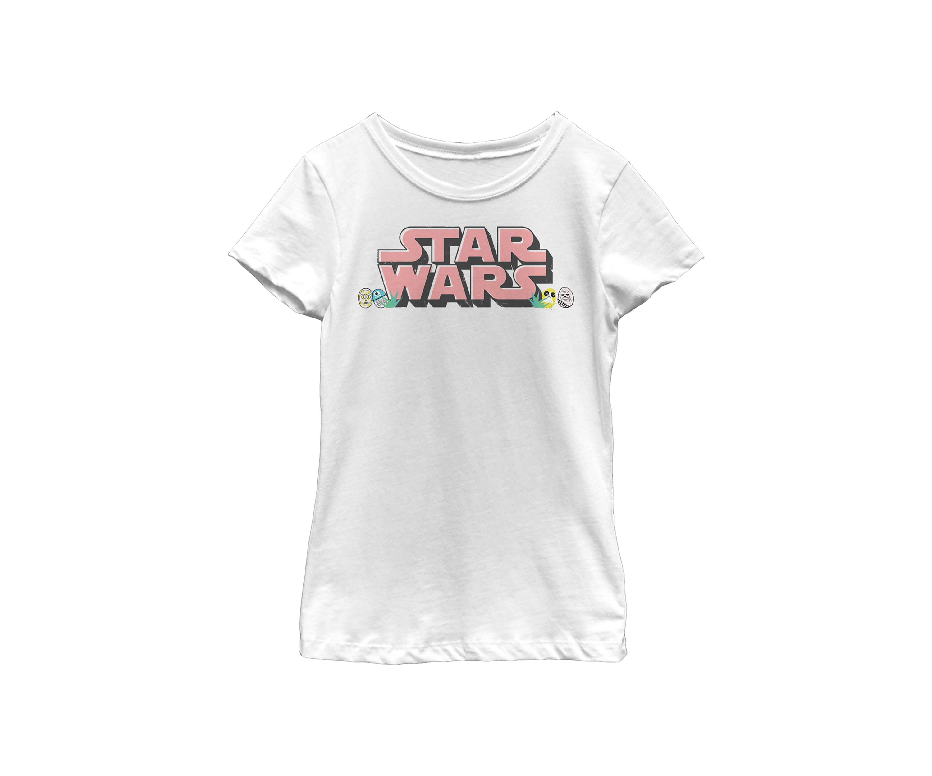 Girls 4-6x Star Eggs Graphic T-Shirt