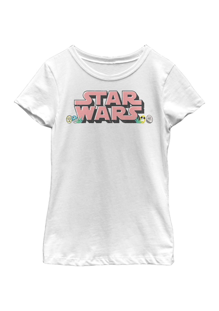 Girls 4-6x Star Eggs Graphic T-Shirt