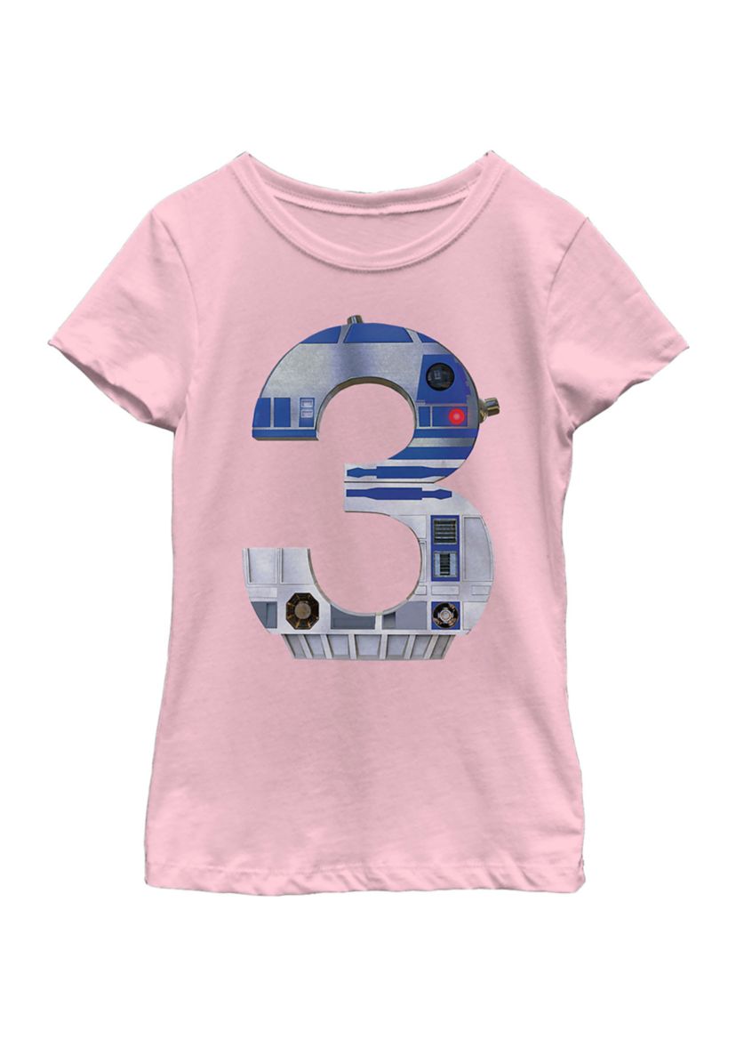 Girls 46x Star Wars Metal Three Graphic Top