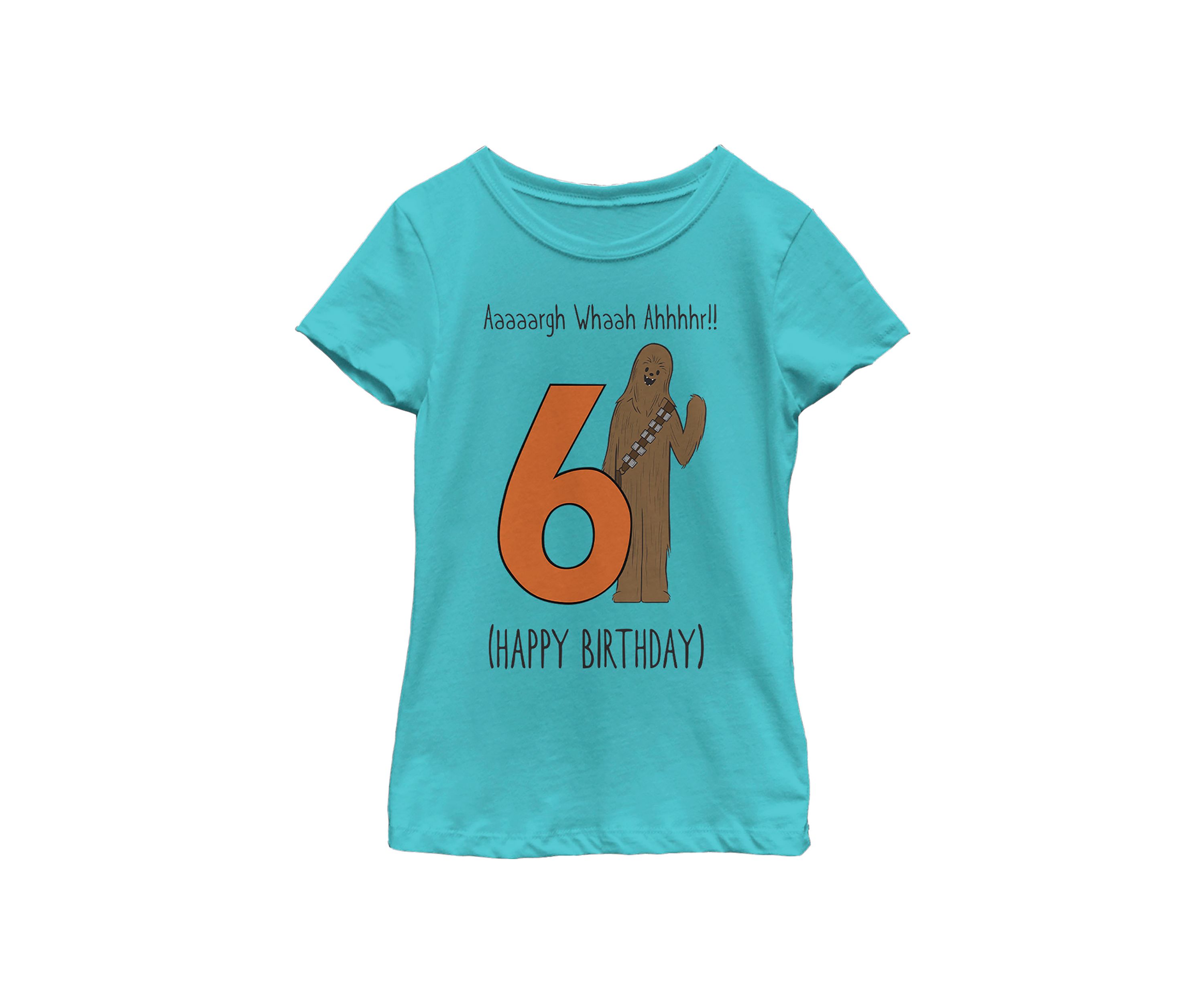 Girls 46x Star Wars Whaah Birthday Graphic Top