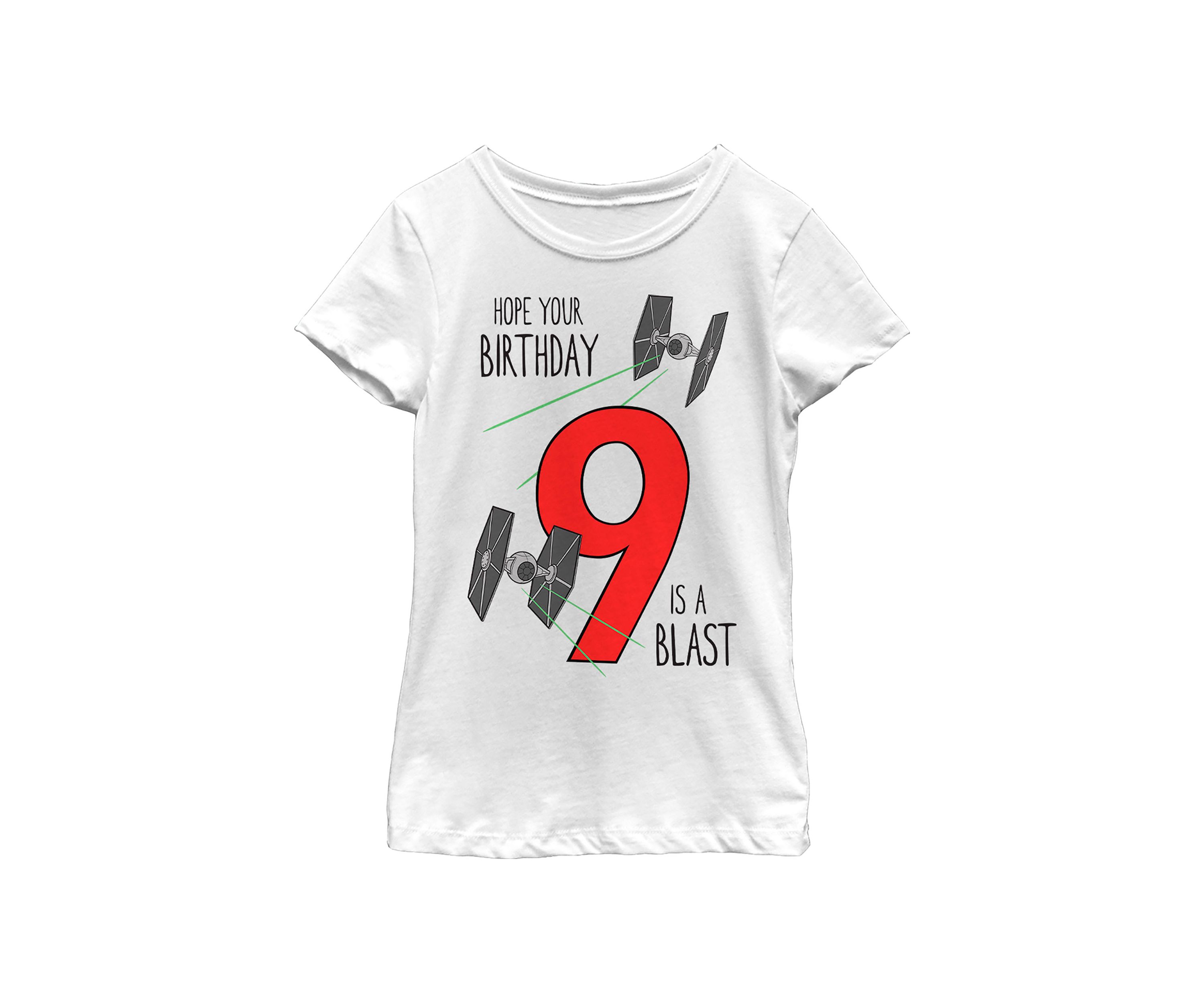 Girls 46x Star Wars Blast Birthday Graphic Top