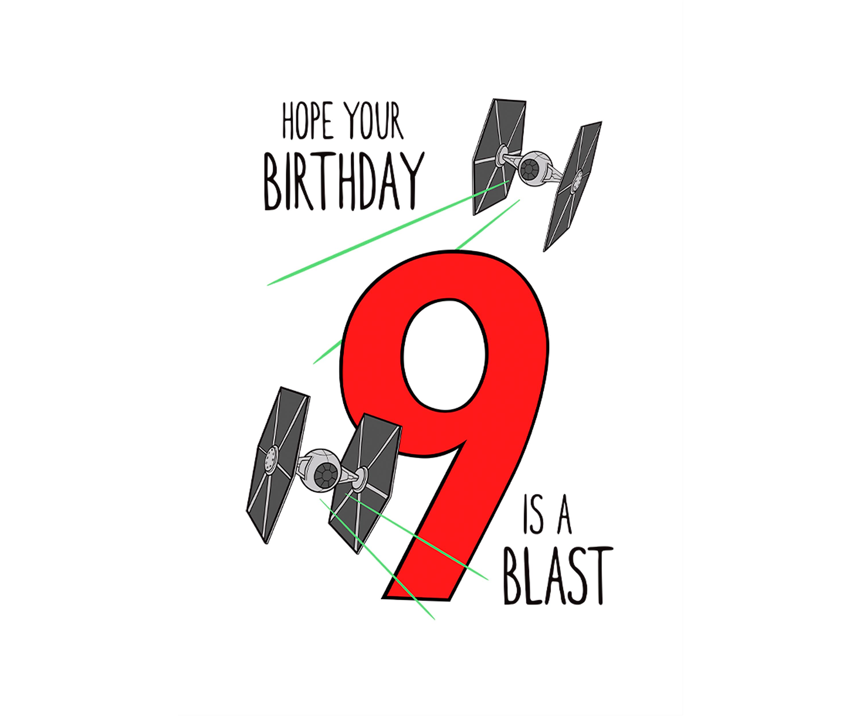 Girls 46x Star Wars Blast Birthday Graphic Top