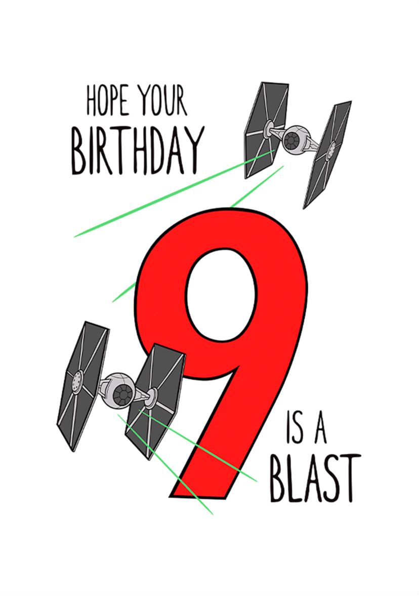 Girls 46x Star Wars Blast Birthday Graphic Top