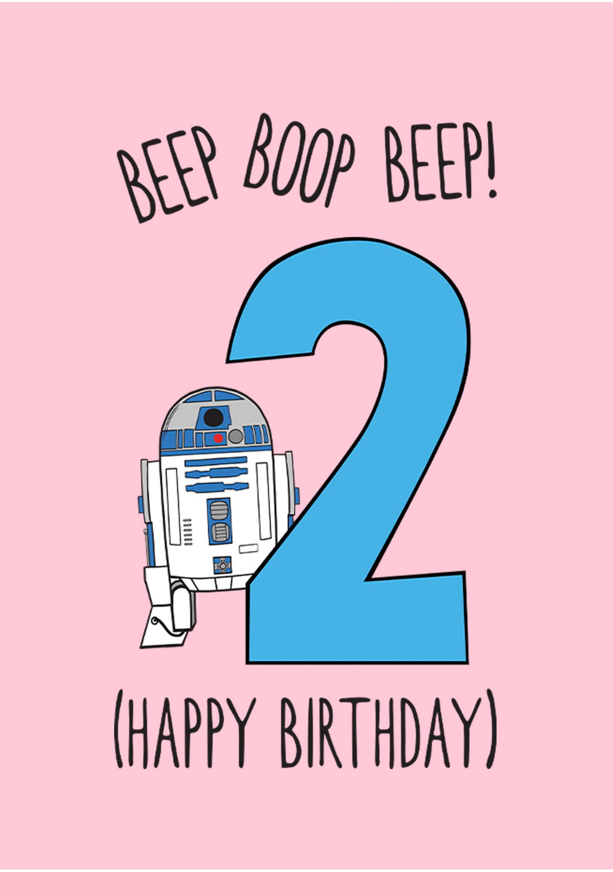 Girls 46x Star Wars Boop Birthday Graphic Top